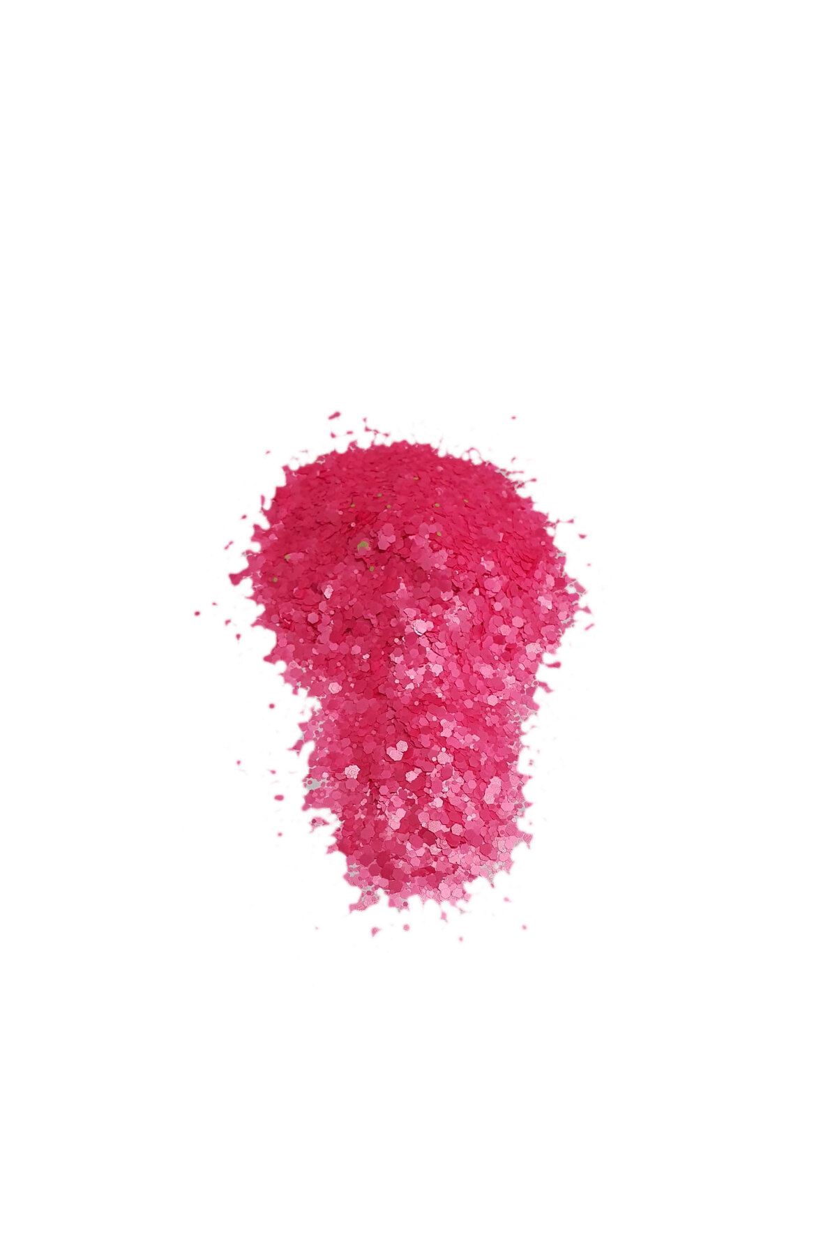 TT Tahtakale Toptancıları Glitter NEON Sim Epoksi Süsleme Aksesuarı (100 GR) Pembe