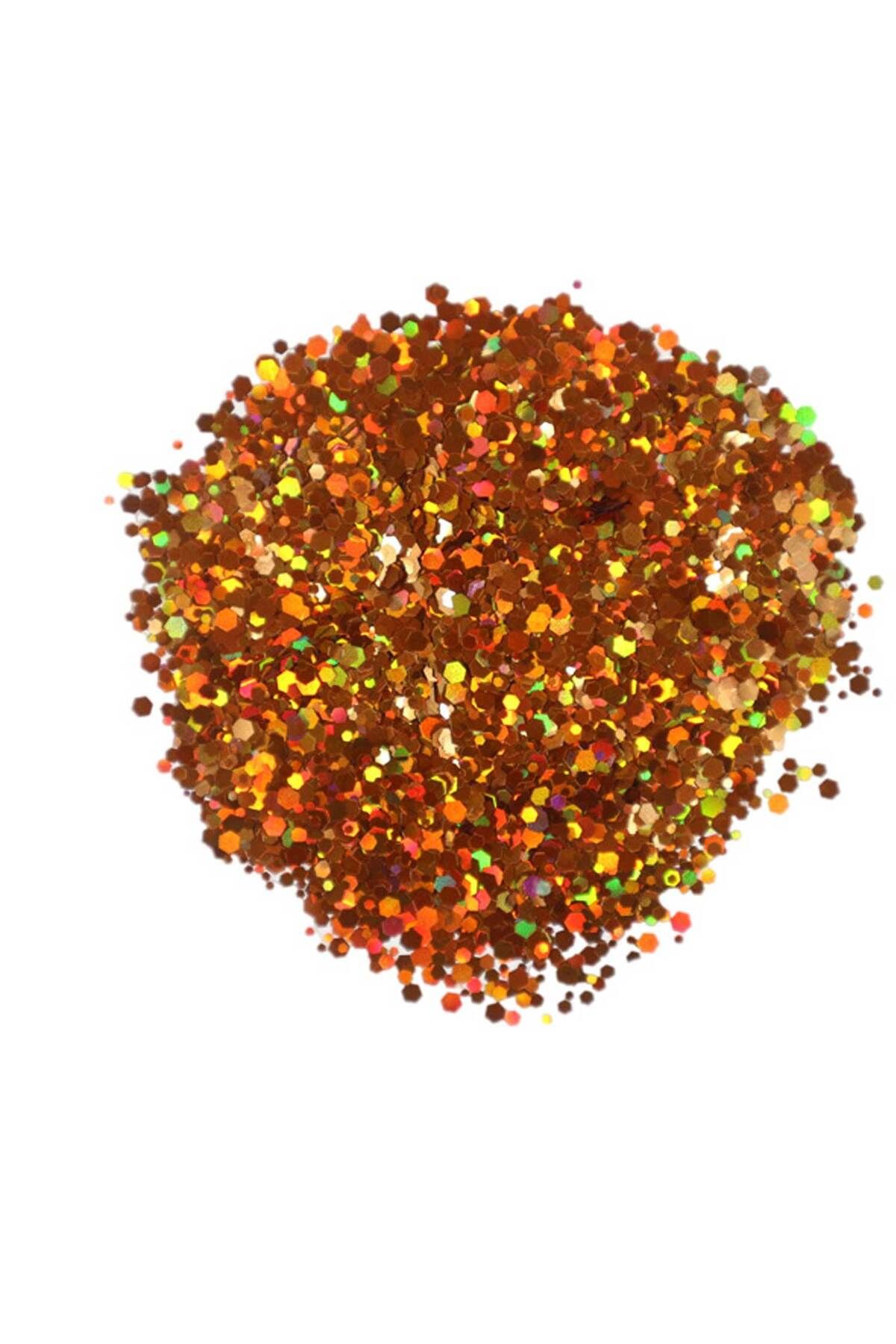 Eminonutoptanci Glitter Sim Epoksi Süsleme Aksesuarı (100 GR) Turuncu