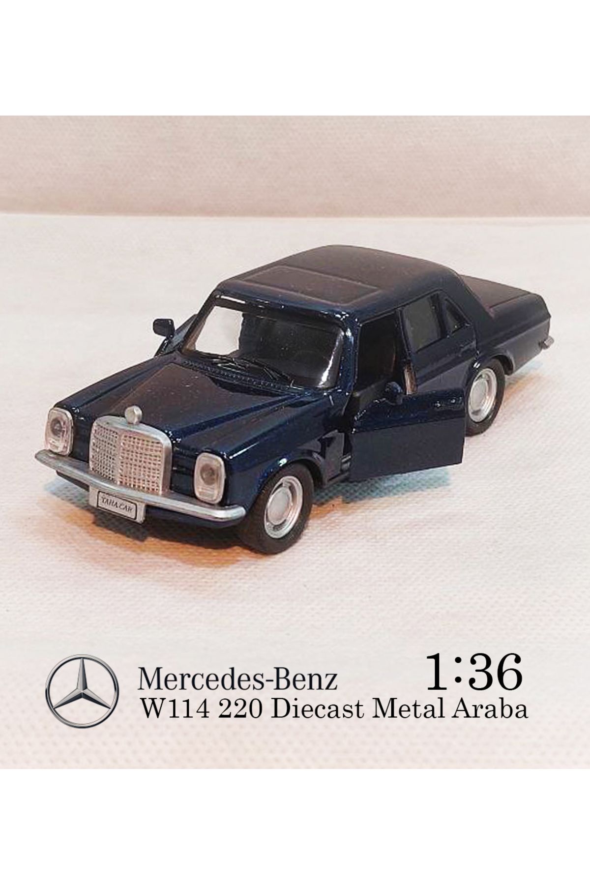 MERCEDES Benz W114 | Çek Bırak E220 Metal Araba | Diecast 1:36 Model Oyuncak