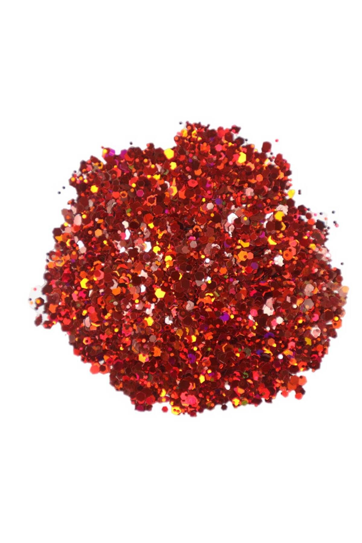 Eminonutoptanci Glitter Sim Epoksi Süsleme Aksesuarı (100 GR) Kırmızı