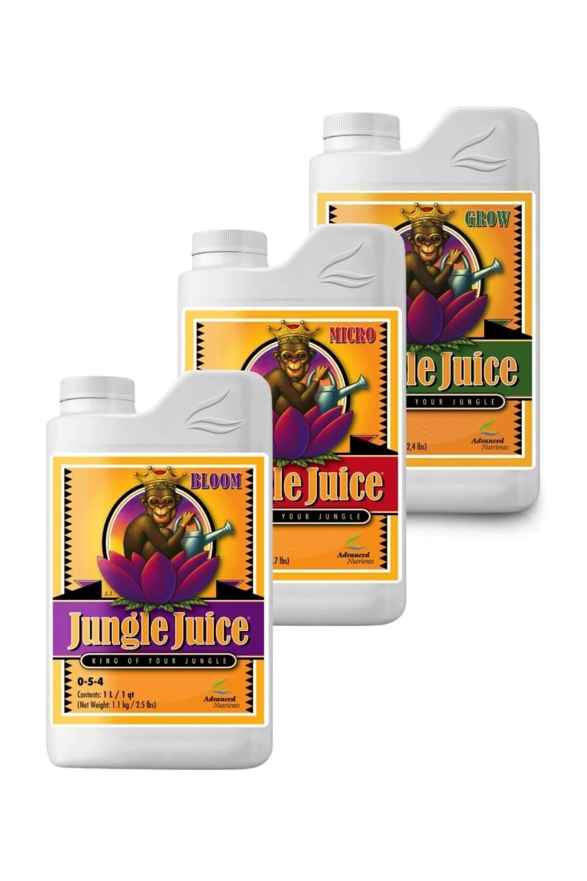 Advanced Nutrients Jungle Juice Grow Bloom Micro 1 Litre Bitki Besini