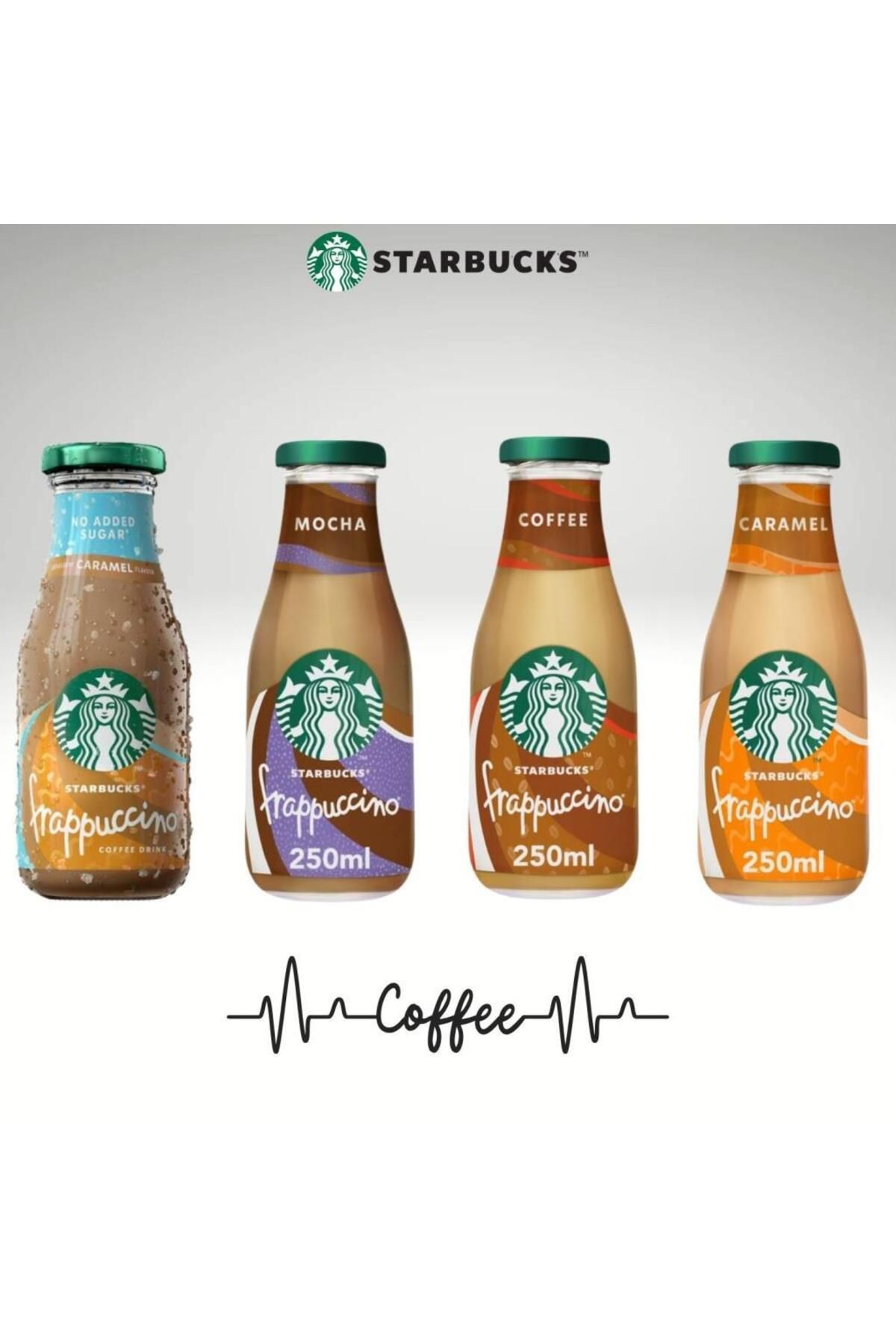 Starbucks Frappuccino Caramel Nas+Frappuccino Coffee+Frappuccino Mocha+Frappuccino Caramel 250g