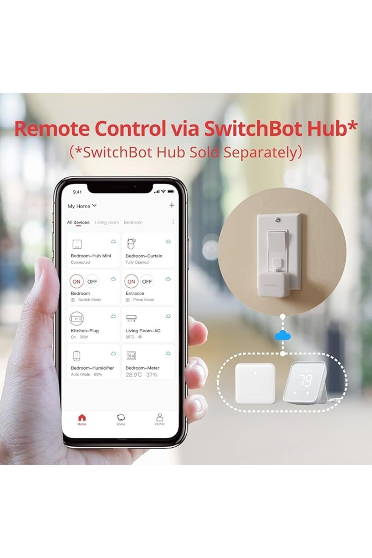 SwitchBot-Smart Bot Voice or App Controlled Mechanism for Switches and Buttons 5