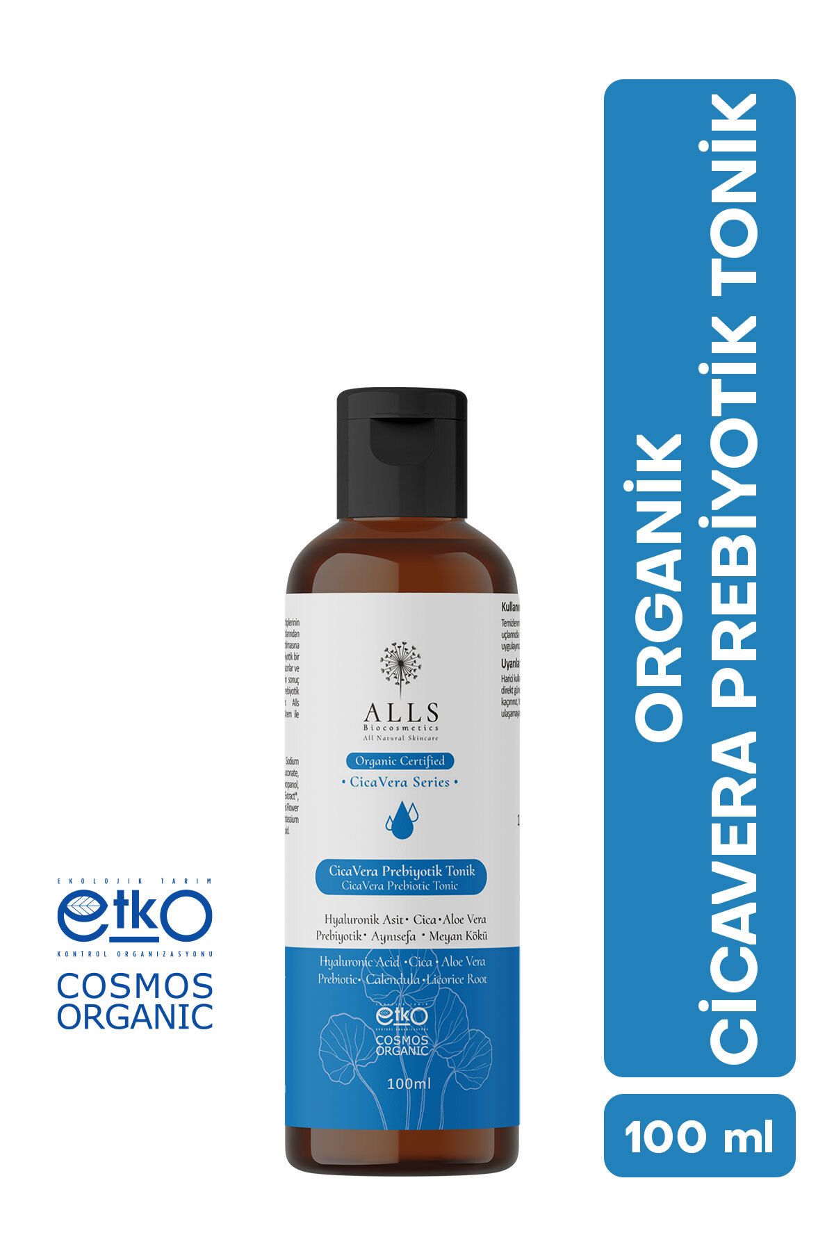 Alls Biocosmetics CicaVera Prebiyotik Tonik 100 ml