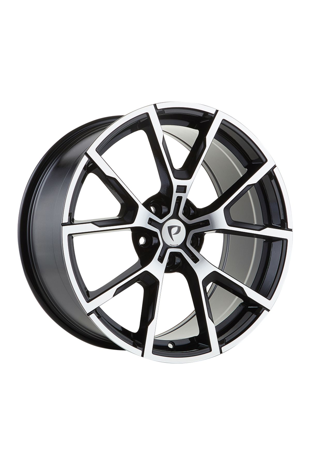 powcan BMW G30 VE G20 UYUMLU  ÖN JANT 8.5X20 ET27 ARKA JANT 10X20  ET40 BK5601 5X112 BLACK JANT TAKIMI SET