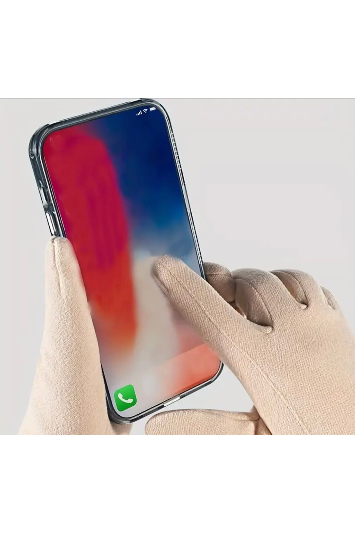 ZYK Store  Kadınlar için Kalın, Sıcak Polar Astarlı, Dokunmatik Ekran Uyumlu Kış Eldiven - Görsel 4