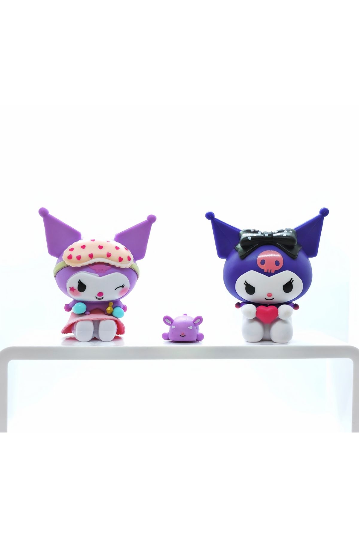 Dek Toy Store Hello Kitty Kuromi Premium 2'li Figür Seti - Koleksiyonluk Özel Seri