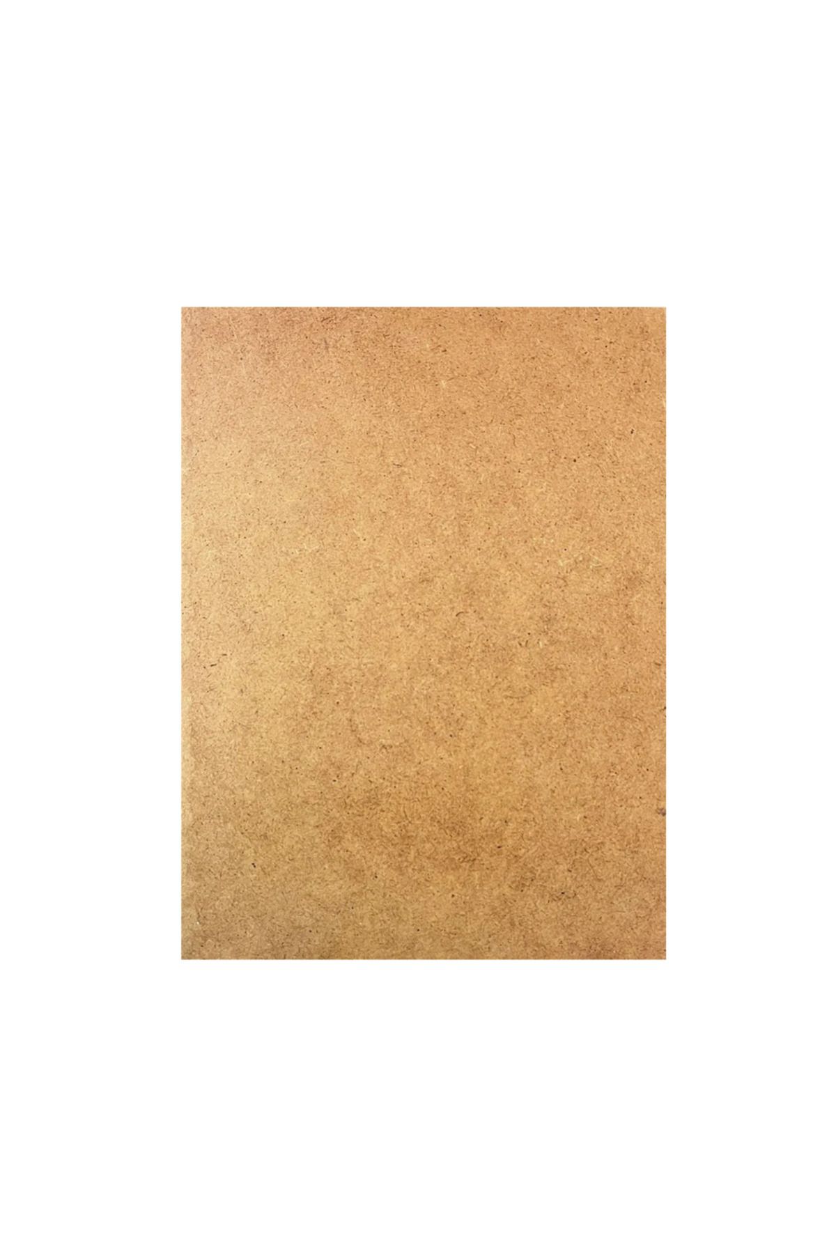 GLANCE Ahşap Duralit Ham Mdf Panel Plaka Resim Altlığı 25x35 cm 5 Mm-1 Adet