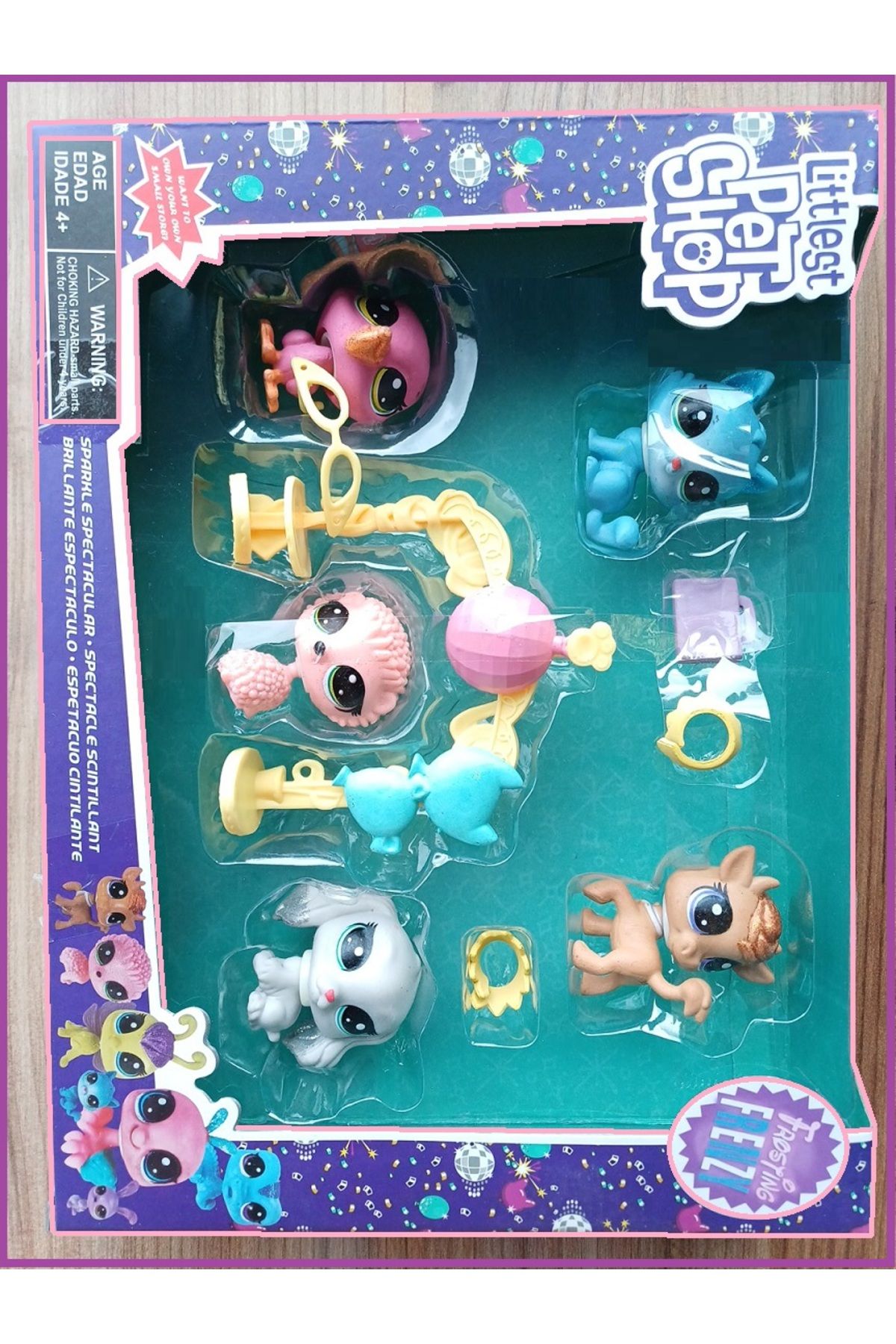 OYUNCAKSAHİLİ Miniş Littlest Petshop Collector Rpılka Figür Set Koleksiyon Kutuda 10lu ımıtesıons Kutulu Oyuncak