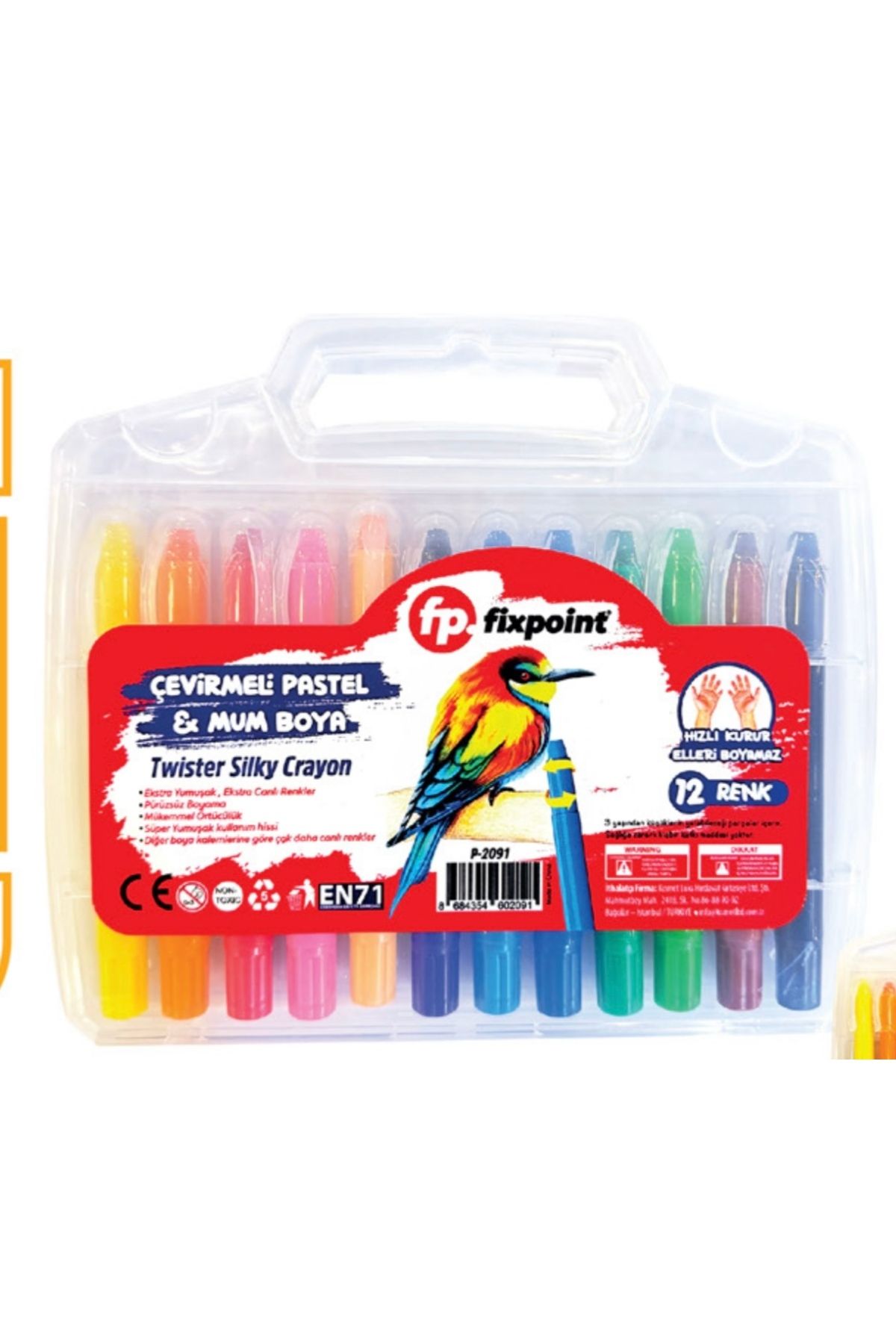 FixPoint Multi Crayon jel mum boya çevirmeli Fixpoint