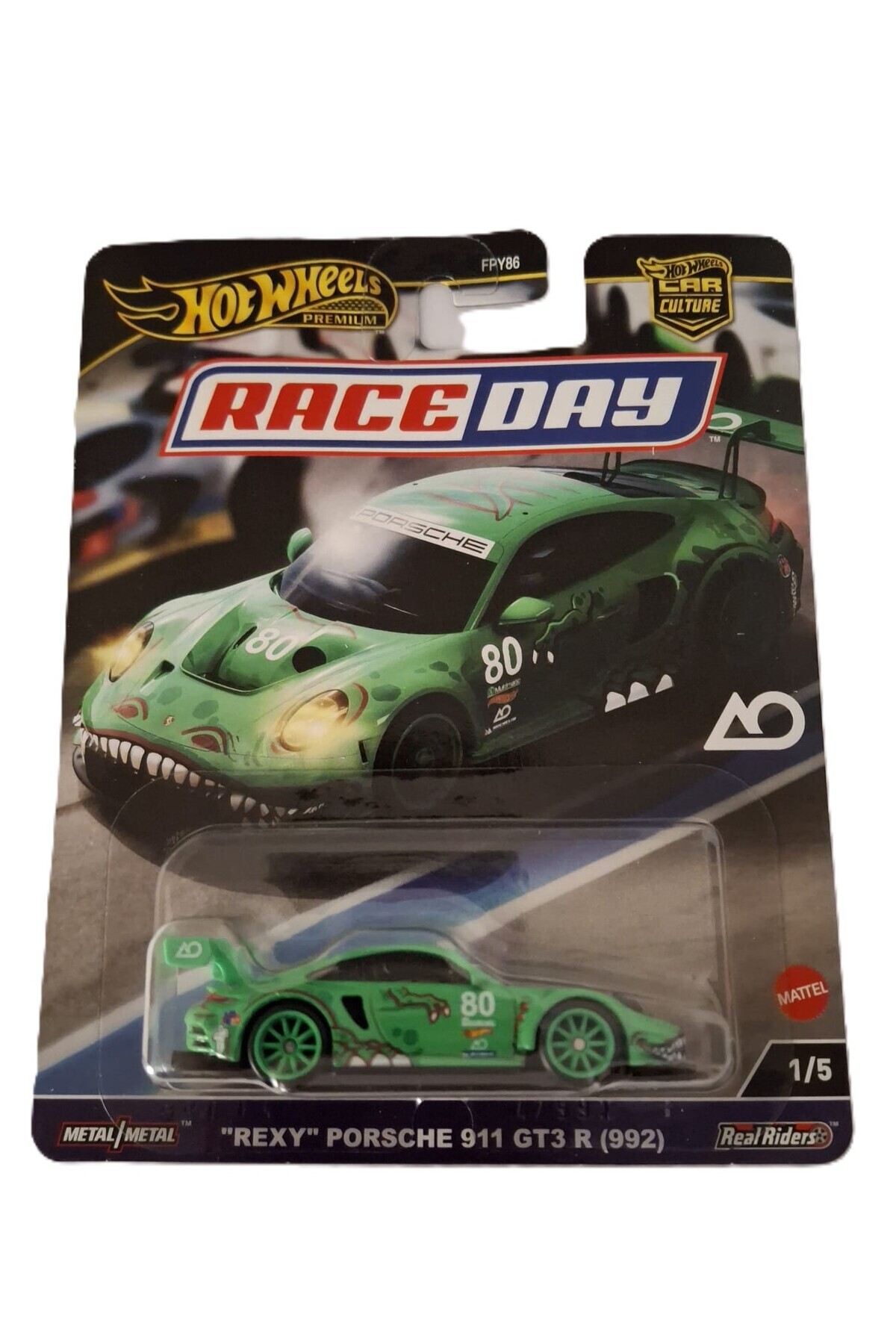 ホットウィール レースデイ ポルシェ 911 GT3 R レキシー　2台セット ホットウィール レースデイ レキシー GT3 R グリーン 3歳から