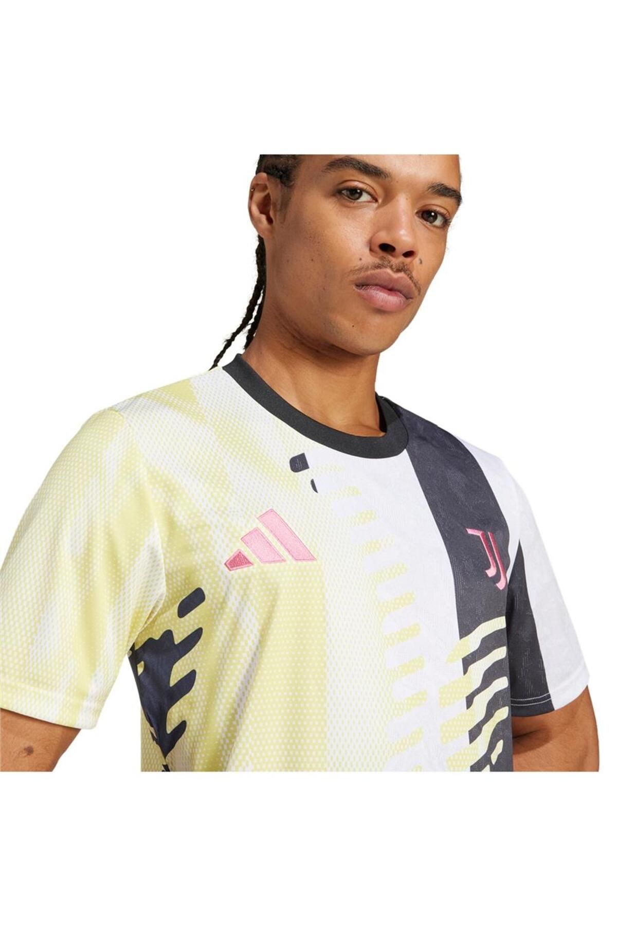 پیراهن فوتبال زرد مردانه جرسی یوو اورجینال adidas