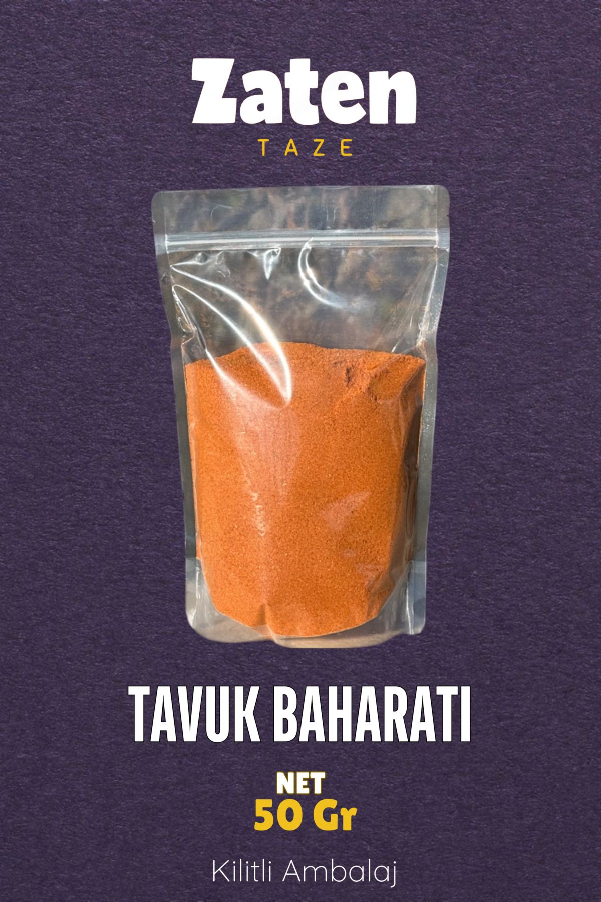 Zaten Taze Tavuk Sosu 50 Gr Tavuk Harcı Baharatı