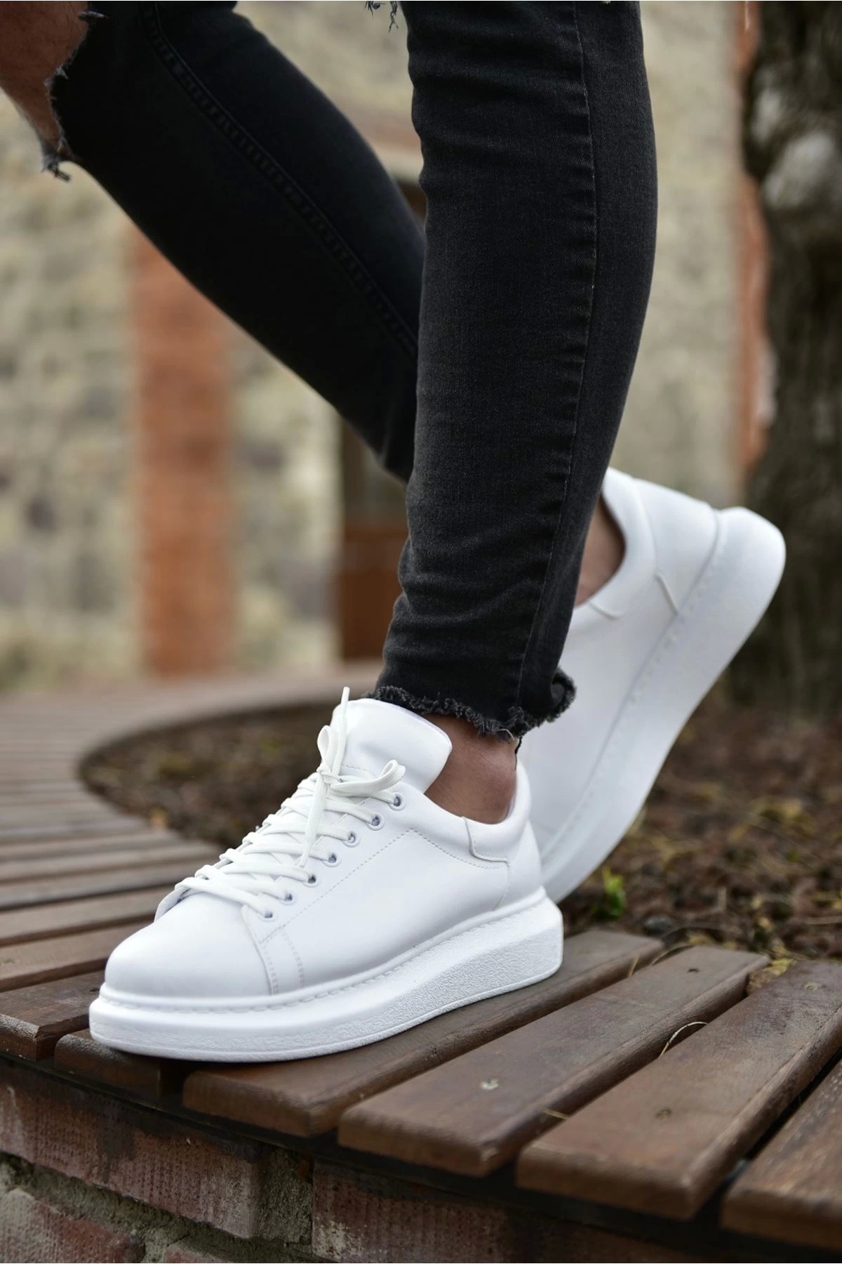 Chekich-Cbt Estrella White Men's Shoes 6