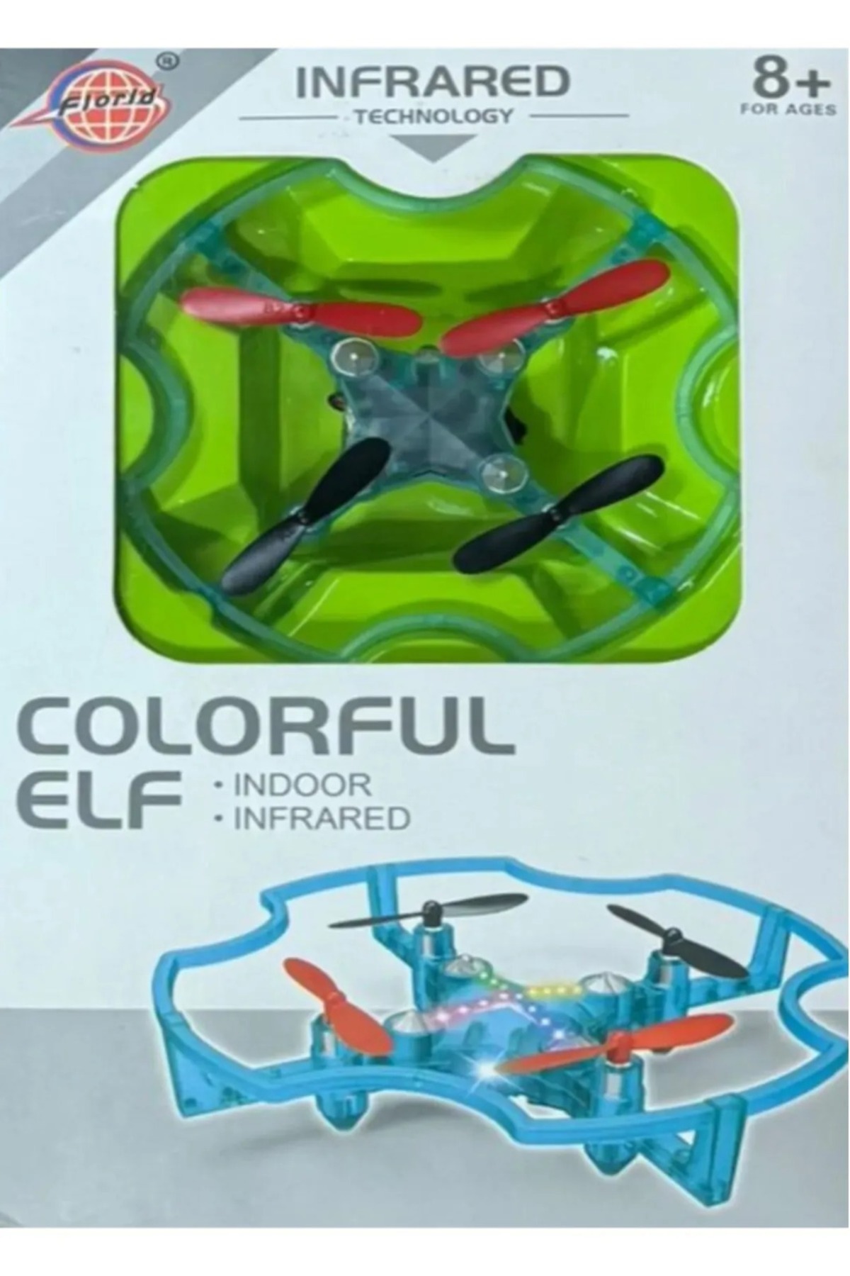 DuyuMarket Havada Stabil Kalabilen Akrobat Mini infrared technology Drone 360° Mini Kamerasız başlangıç seviye fotoğrafı 2 (önizleme)