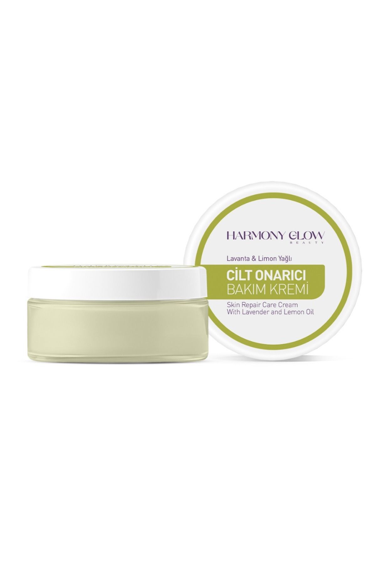 Harmony Glow Beauty Lavanta & Limon Yağlı Cilt Onarıcı Bakım Kremi