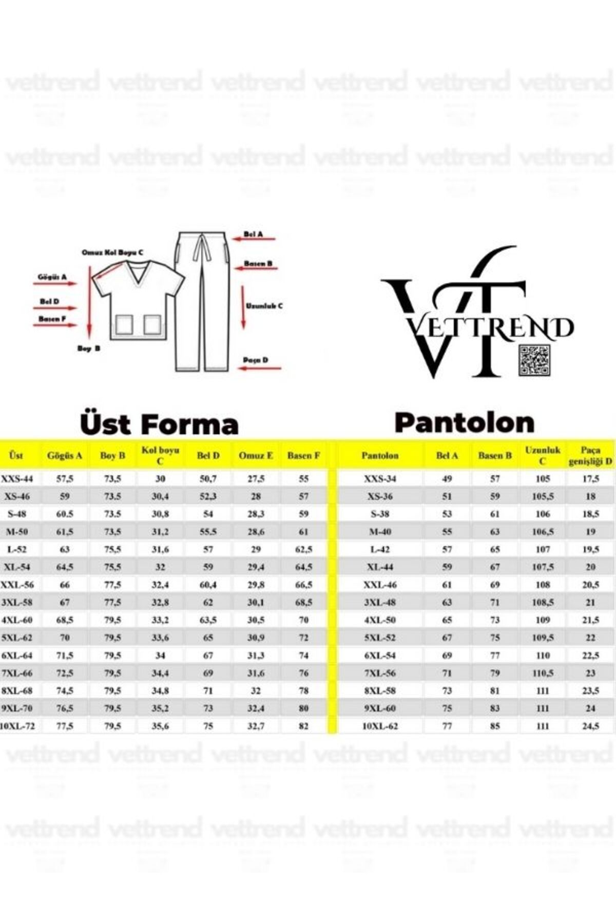 Vettrend VETERİNER ÜNİFORMA