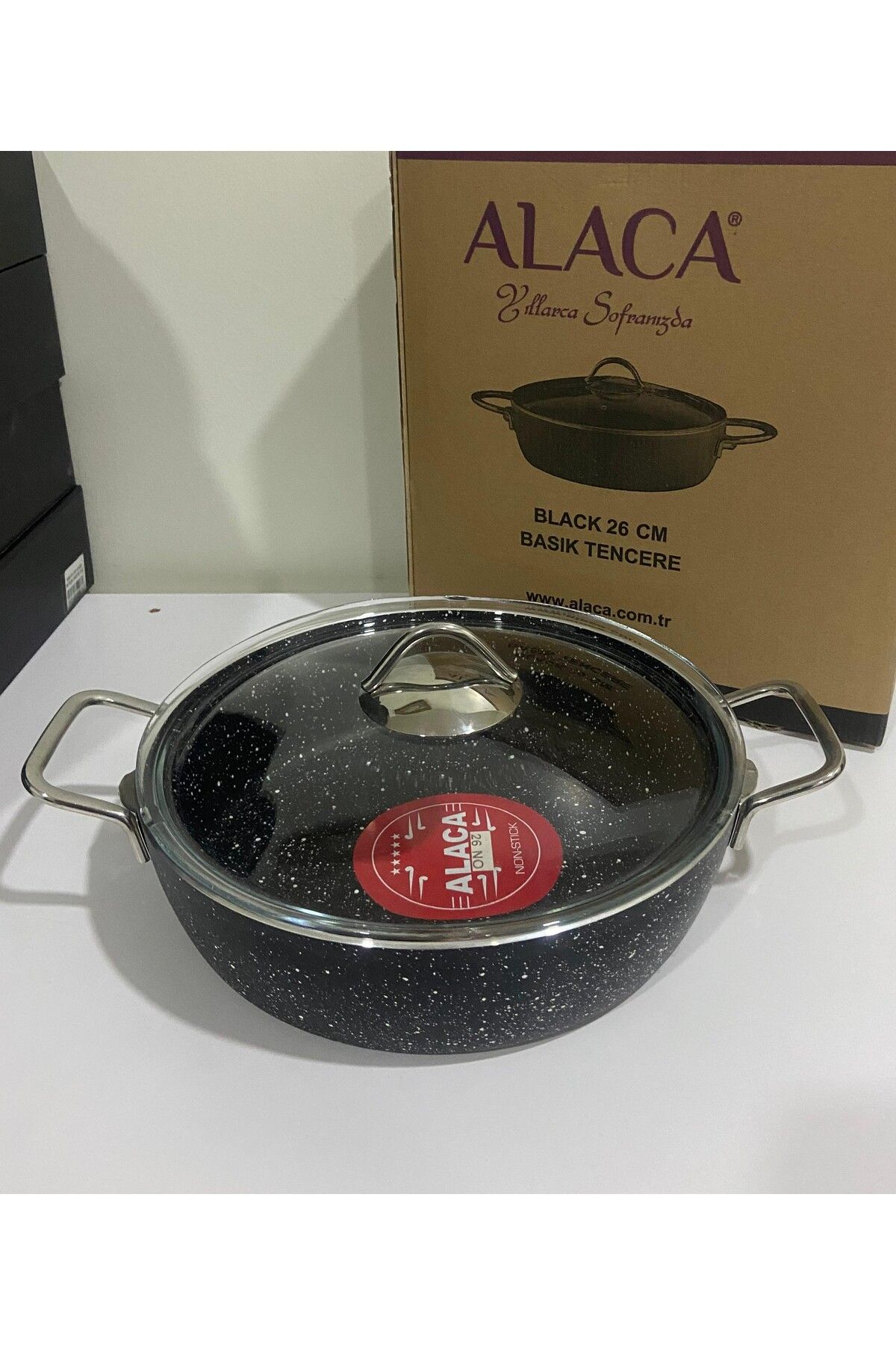 Alaca 24 CM EZME GRANİT TENCERE