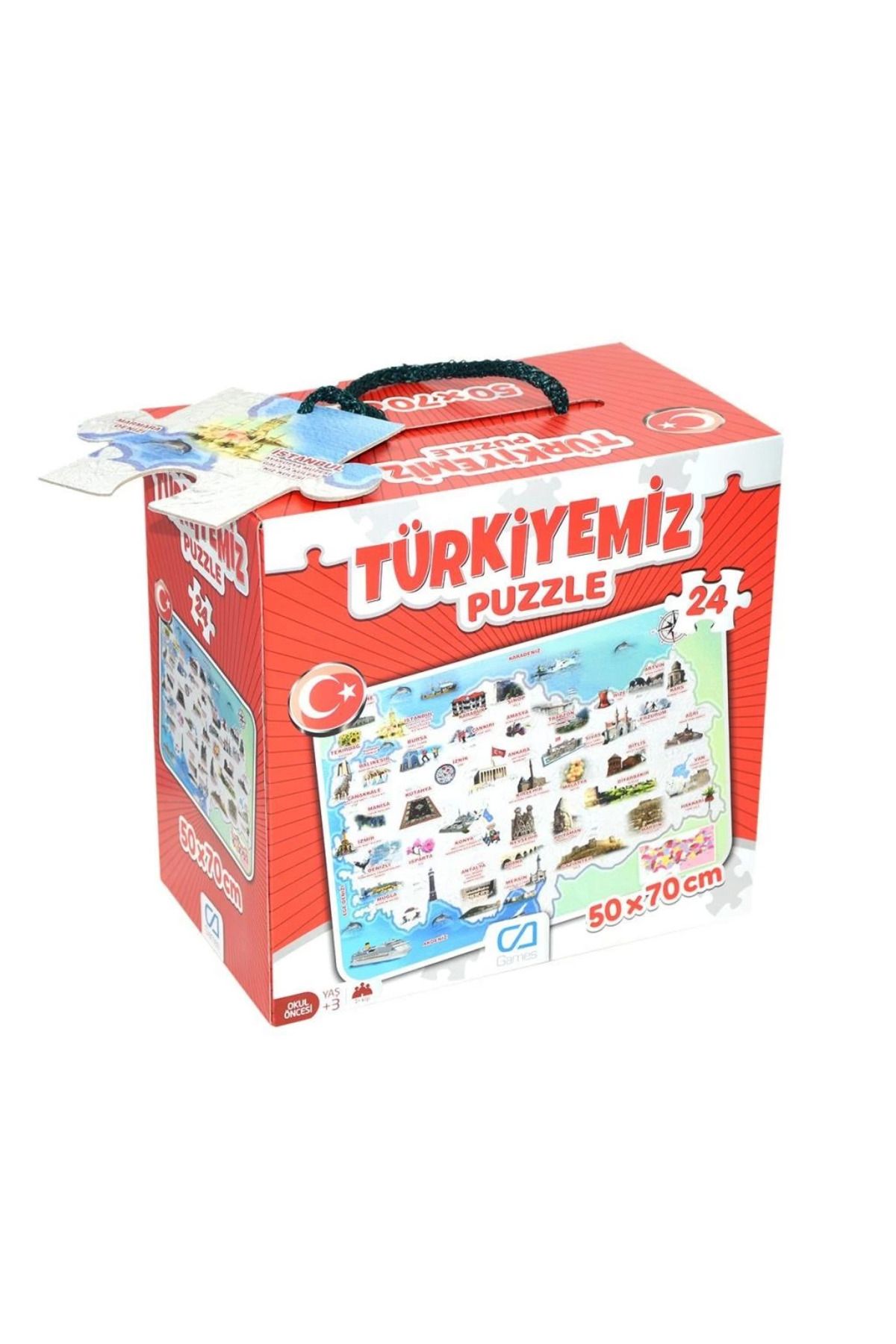 DEPOT CA.5079 TÜRKİYEMİZ YER PUZZLE