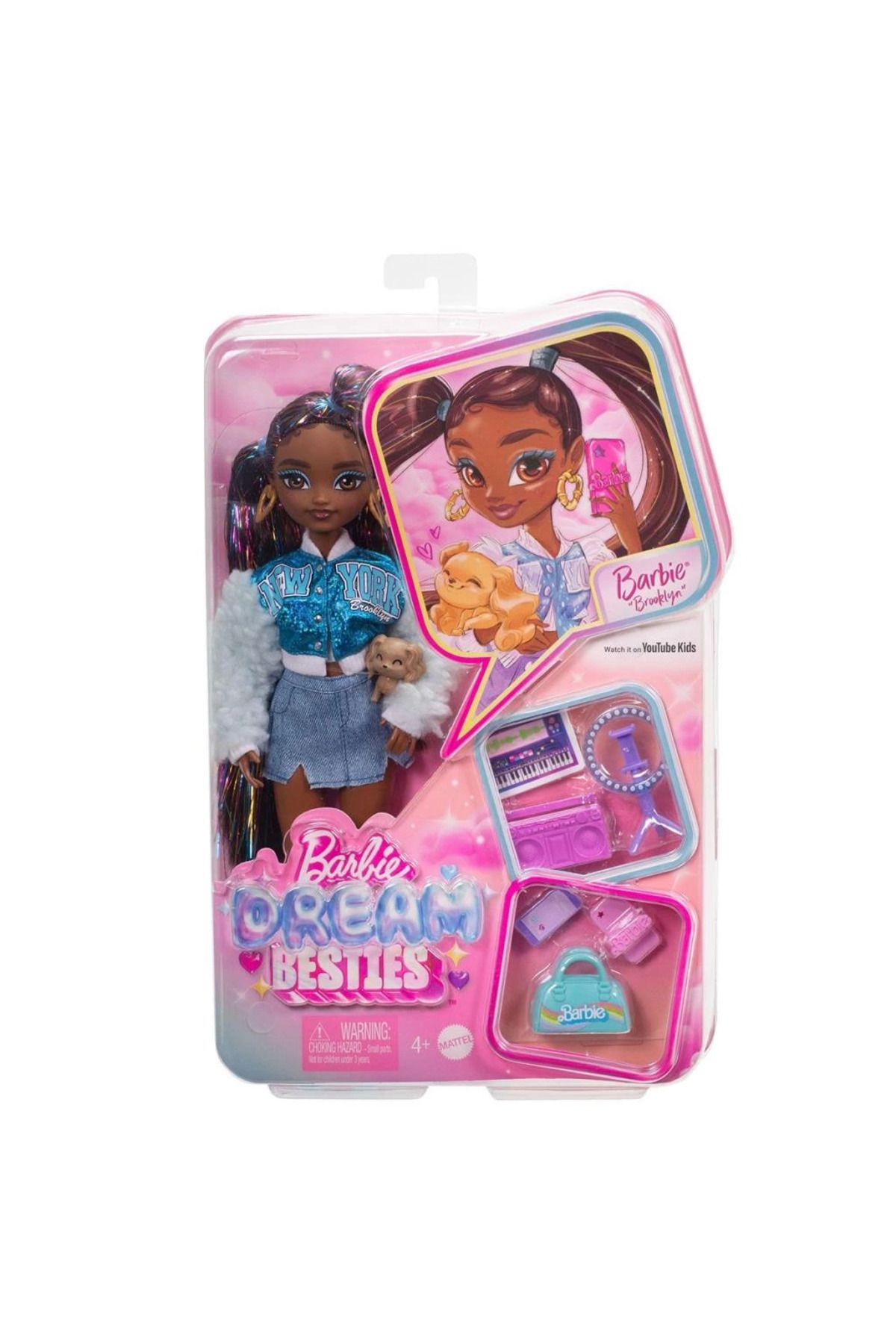 DEPOT Nessiworld HYC22 Barbie Dream Besties Ana Karakter Bebeklers Brooklyn