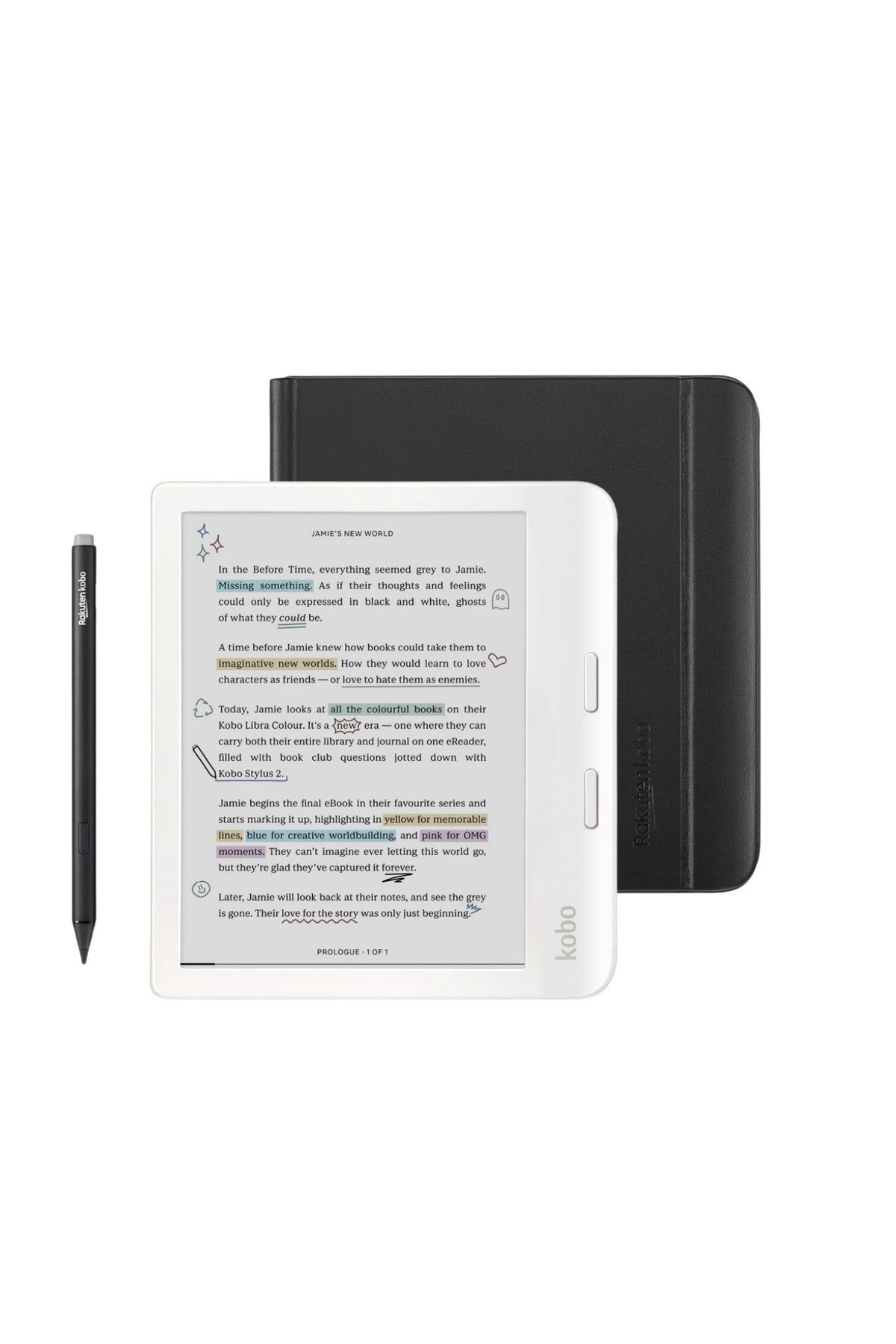 kobo Libra Colour Notebook Kılıf ve Kalem Paketi