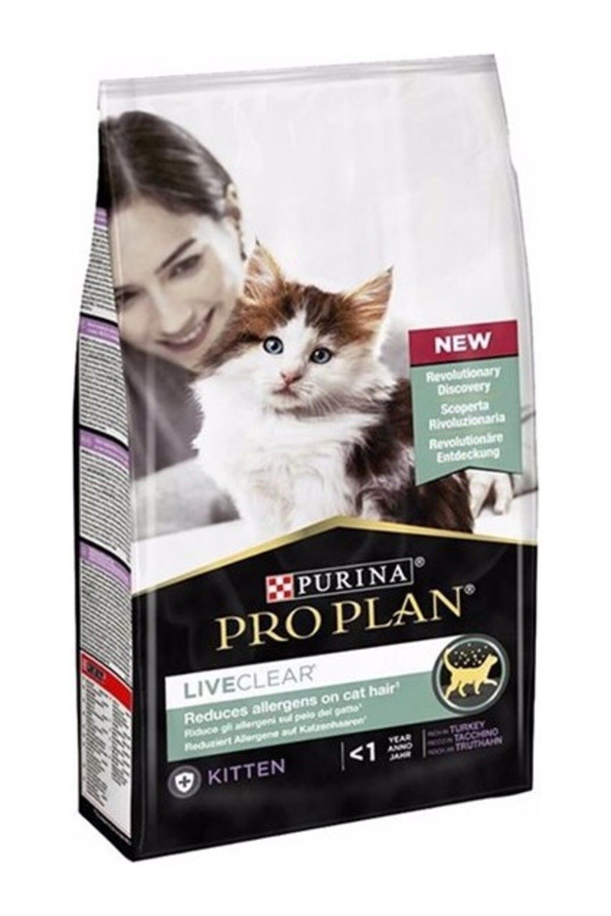 Pro Plan Live Clear Kitten Hindi Etli Yavru Kedi Maması 1,4 kg