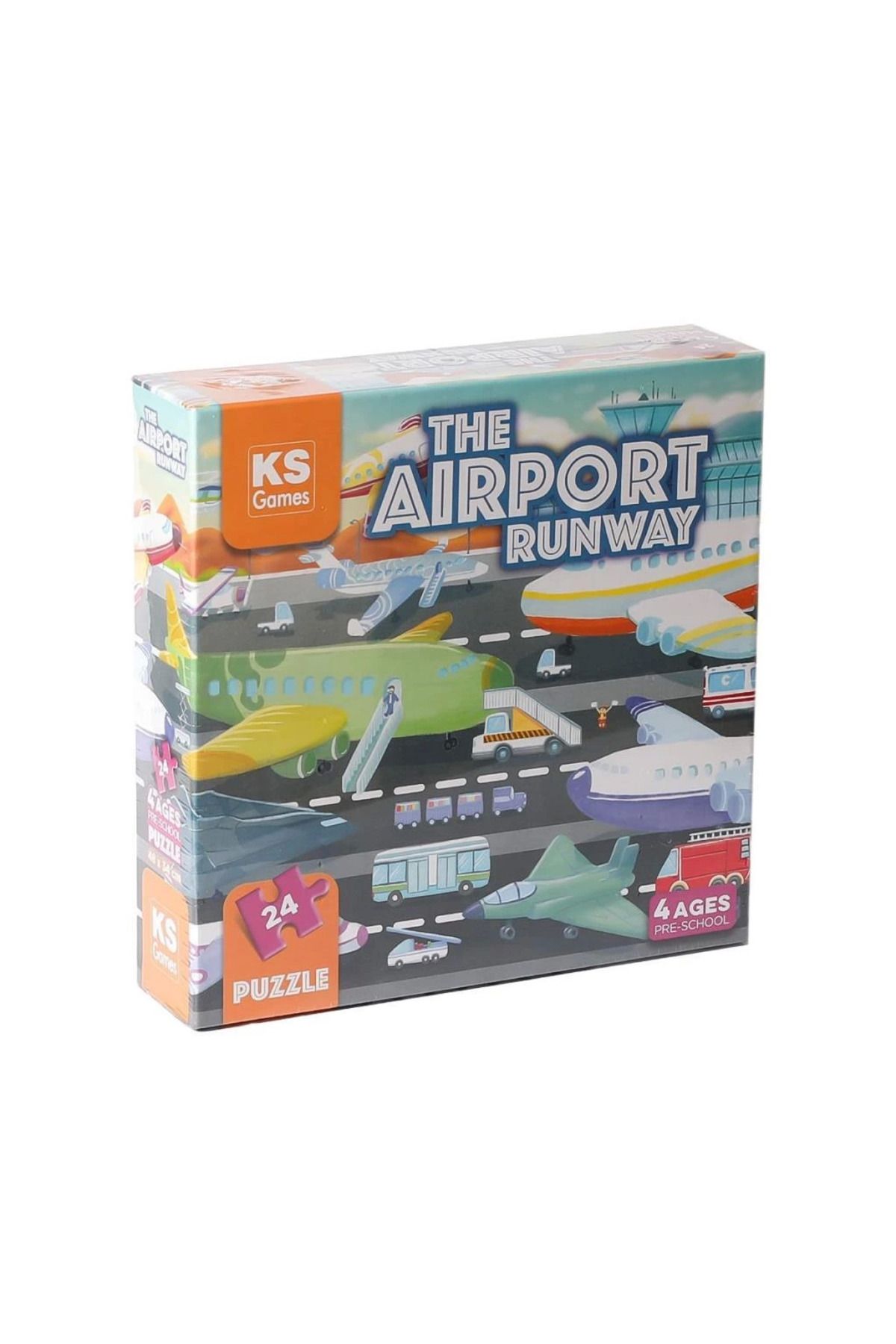 DEPOT Nessiworld PRS 32707 The Airport runway Pre School Puzzle -KSPuzzle