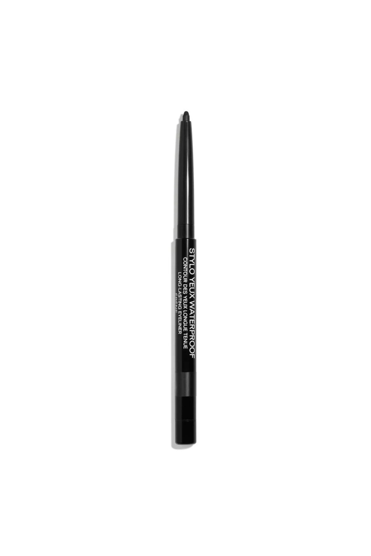 Chanel Yeni ve Eşsiz Formülü İle Uzun Süre Kalıcı Suya Dayanıklı Işıltılı-Mat Bitişli Eyeliner-10 ÉBÈNE