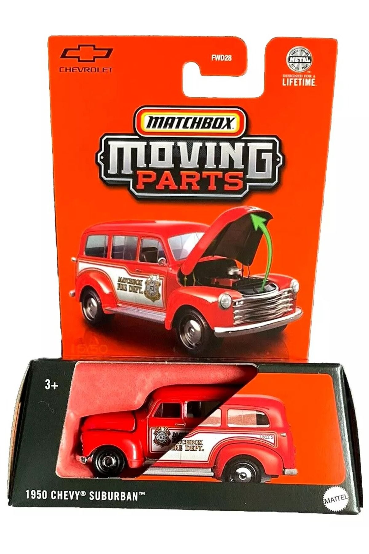 HOT WHEELS Matchbox 2025 Moving Parts 1950 Chevy Suburban