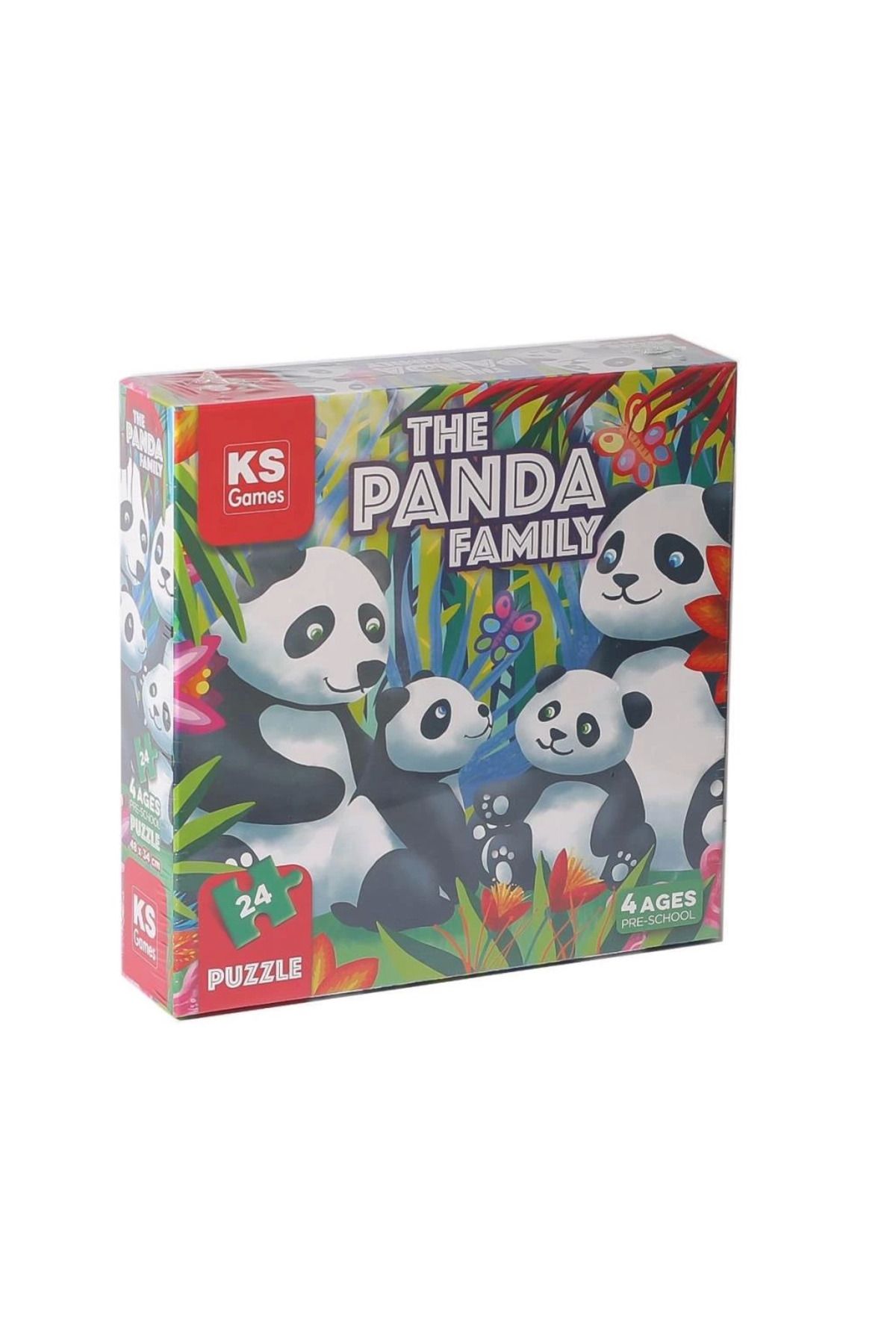 melonika Nessiworld PRS 32706 The Panda Family Pre School Puzzle -KS Puzzle