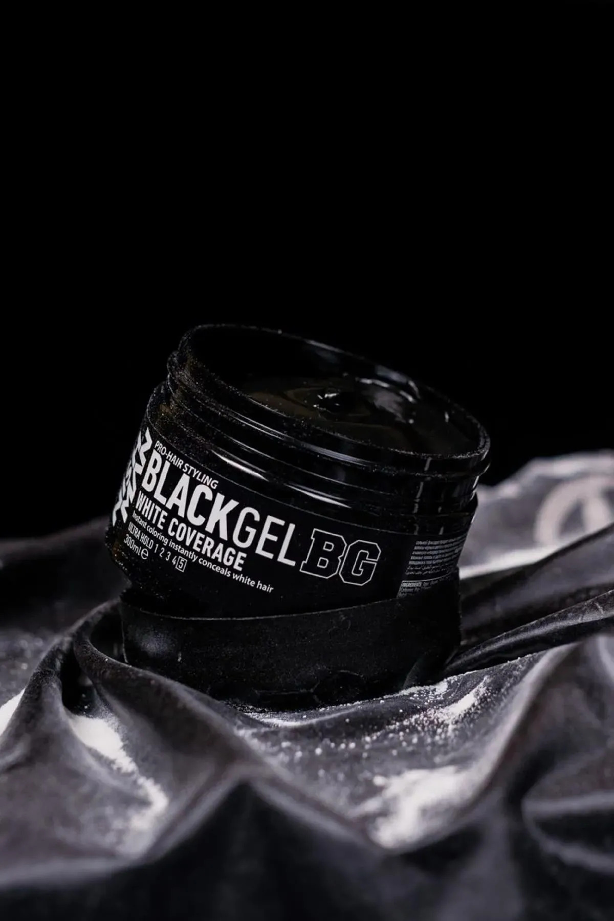 Doğal Beyaz Saç Sakal Kapatıcı - Orta Sert Saç Şekillendirici Jöle 300 ml — NGSJBG — تصویر 3 از 5