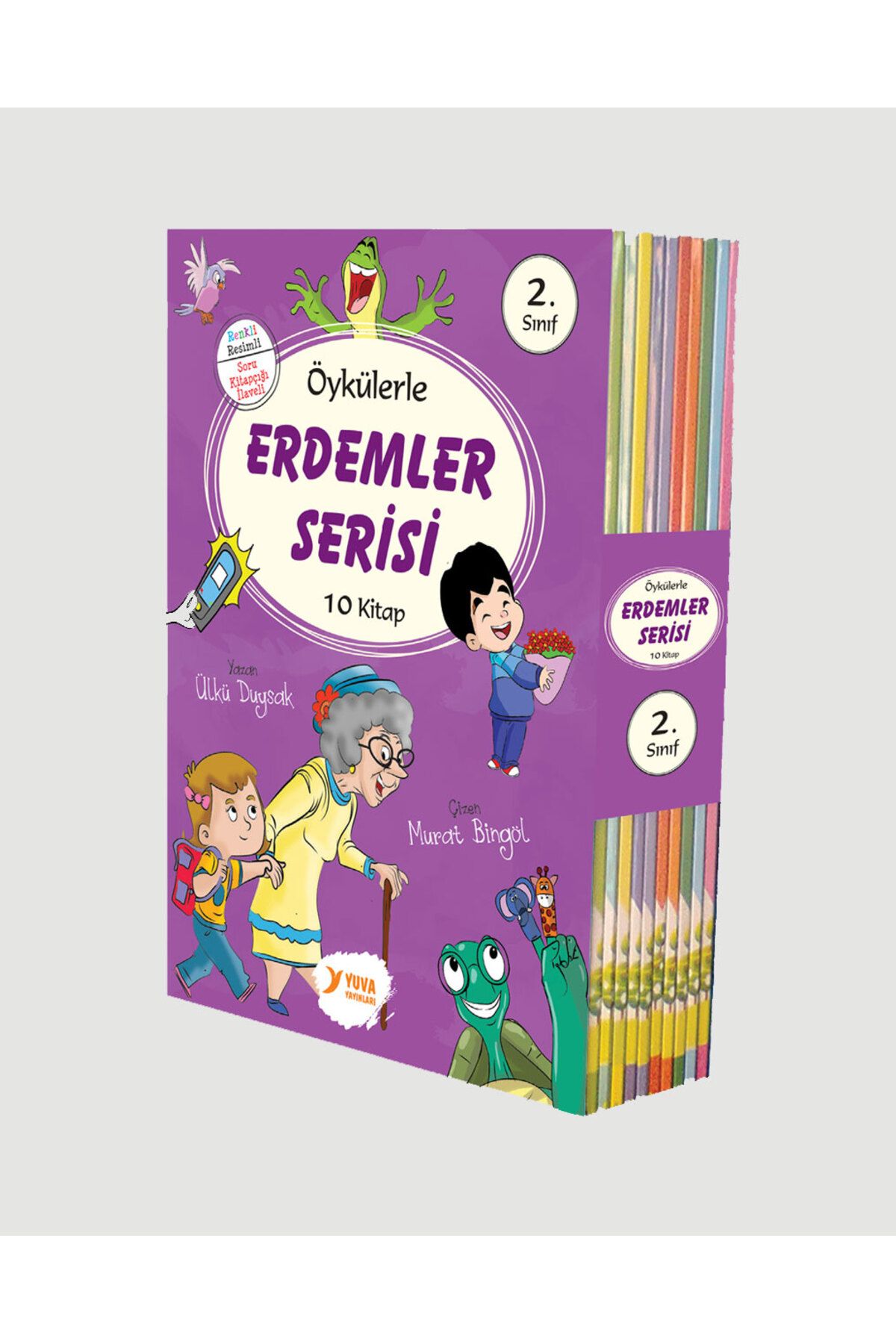 Yuva Yayınları 2. Sınıf Öykülerle Erdemler Serisi 10 Kitap