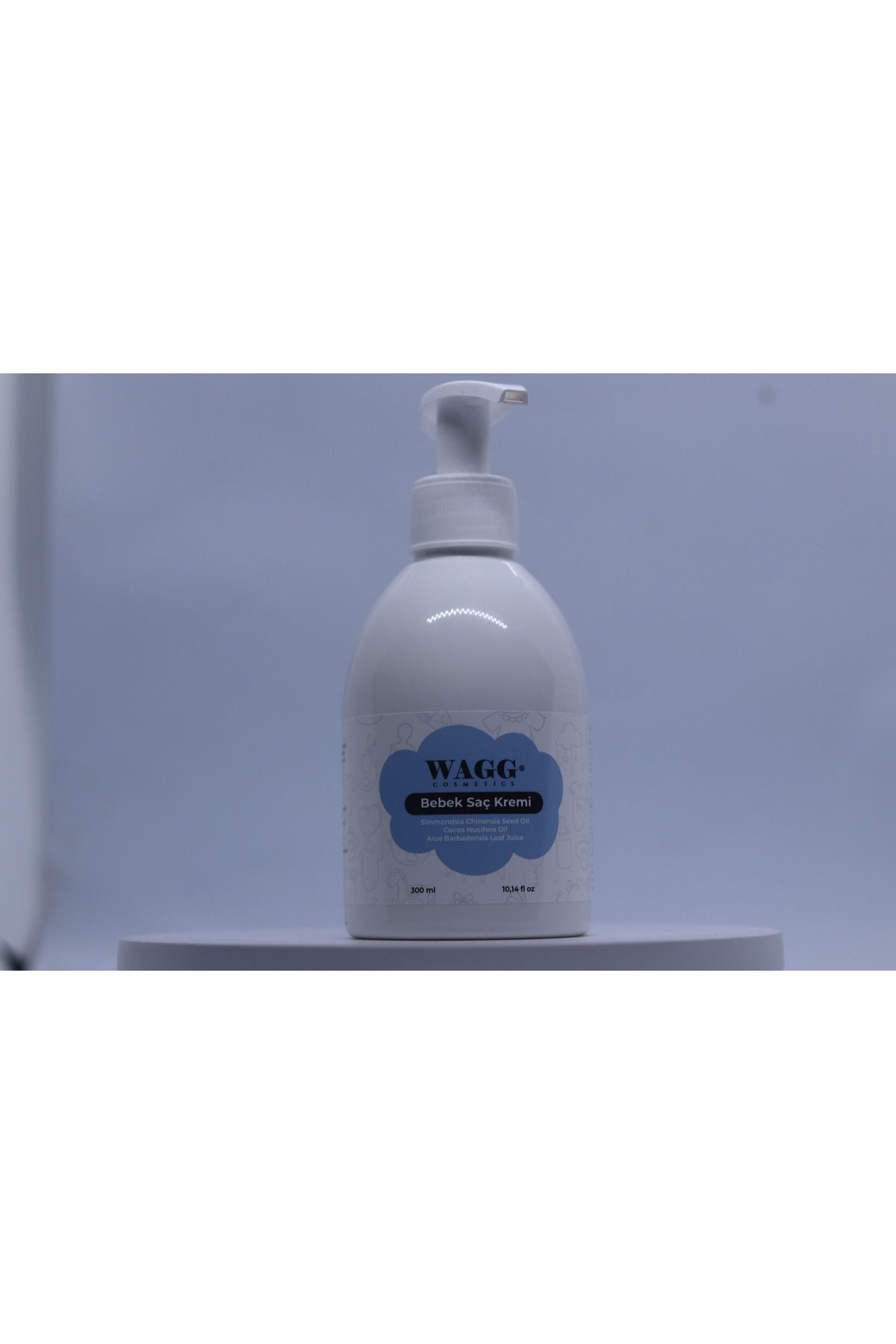 WAGG Cosmetics Organik Bebek Saç Kremi (yumuşatıcı etki) 300ML