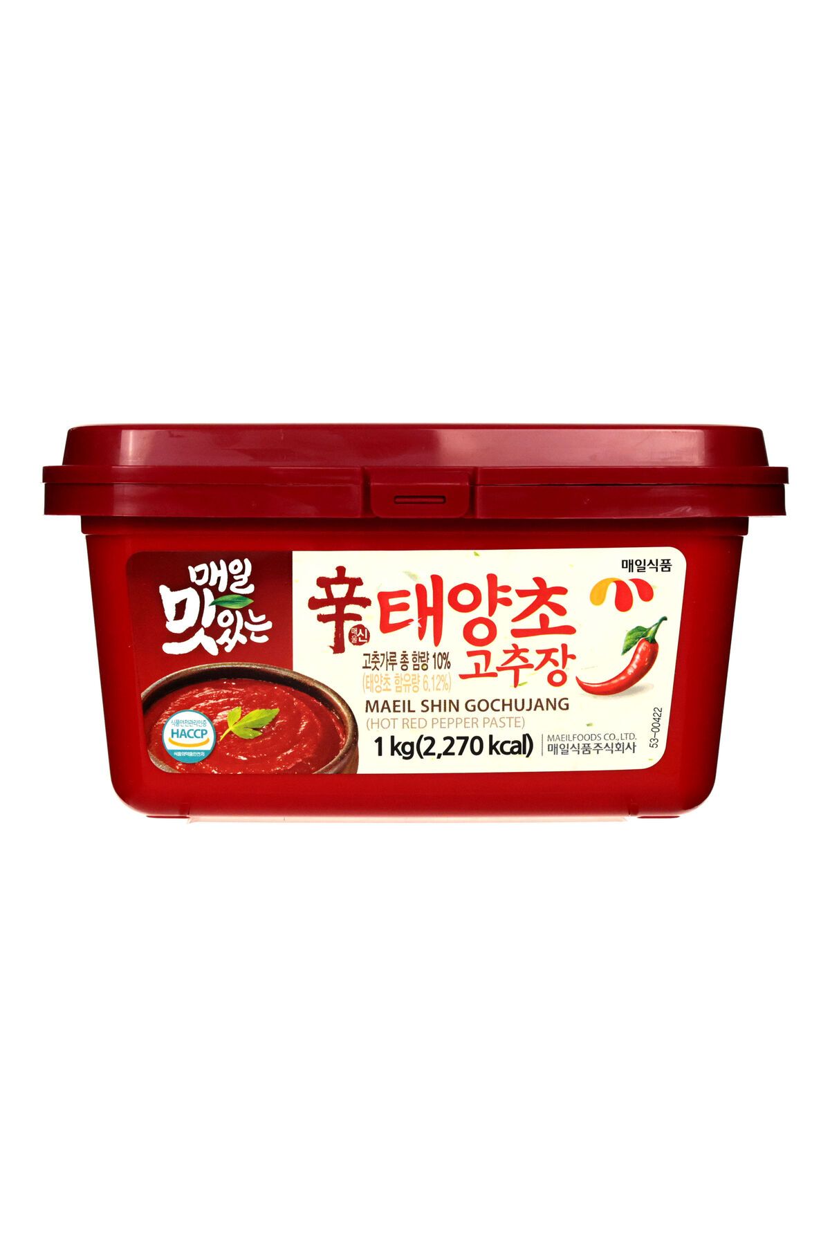 MAEIL SHIN Kore Acı Biber Salçası Gochujang 1 KG x 12 Adet (Koli)