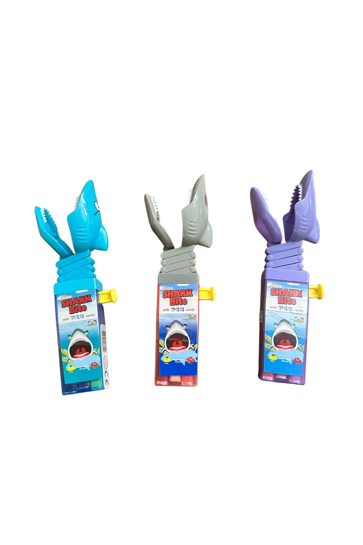 Unibon Shark Bite Oyuncak + 3 Pez Şeker 3 Adet