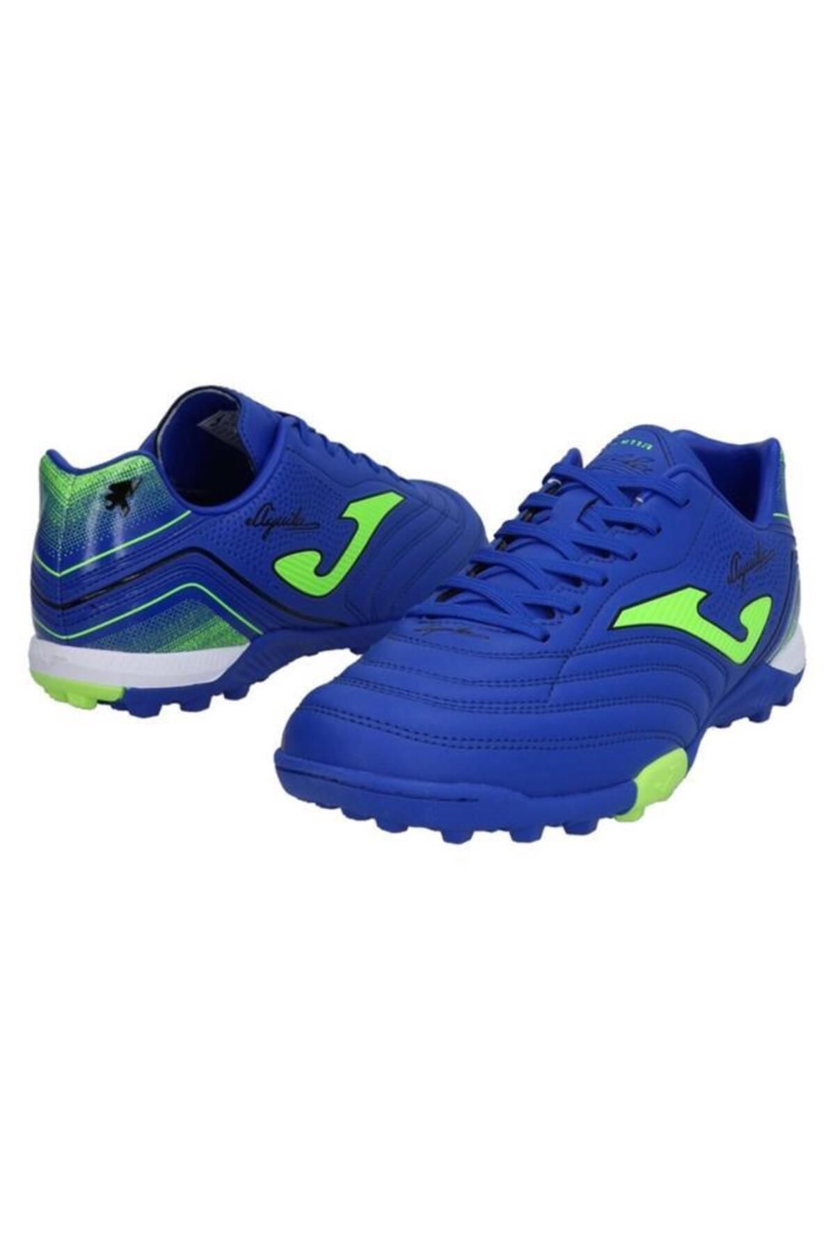 Joma-Aguila 2404 Aguw2404Tf Navy & Neon Green Men's Astroturf Field Shoes 3