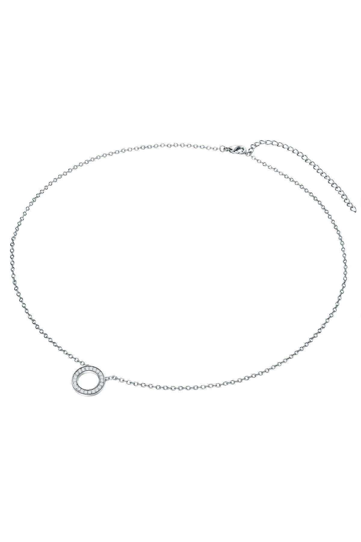 Lulu & Jane-Kette mit Kristallen von Swarovski® Kette mit Anhänger verziert mit Kristallen von Swarovski® weiß 3