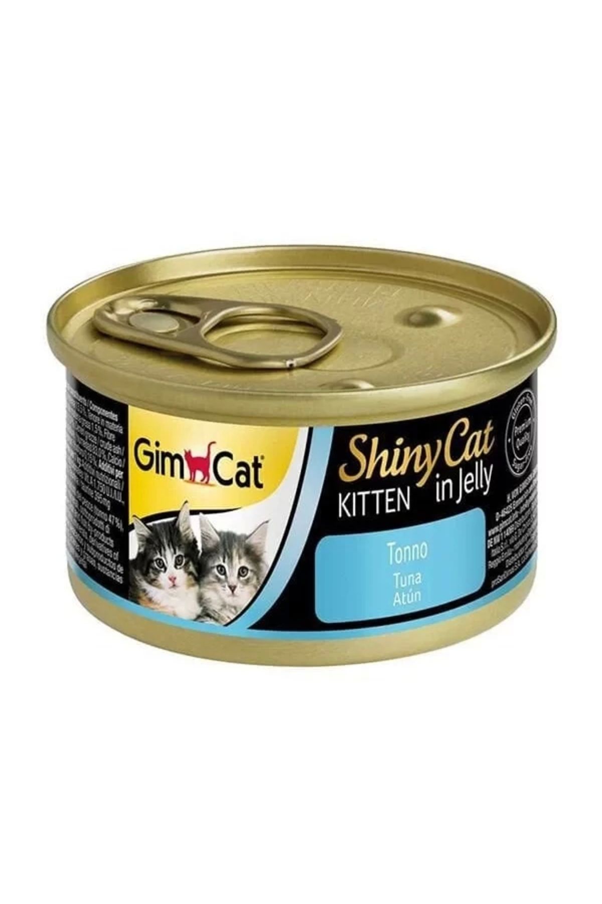 Gimcat Shinycat Yavru Tuna Balıklı Konserve Kedi Maması 70 gr