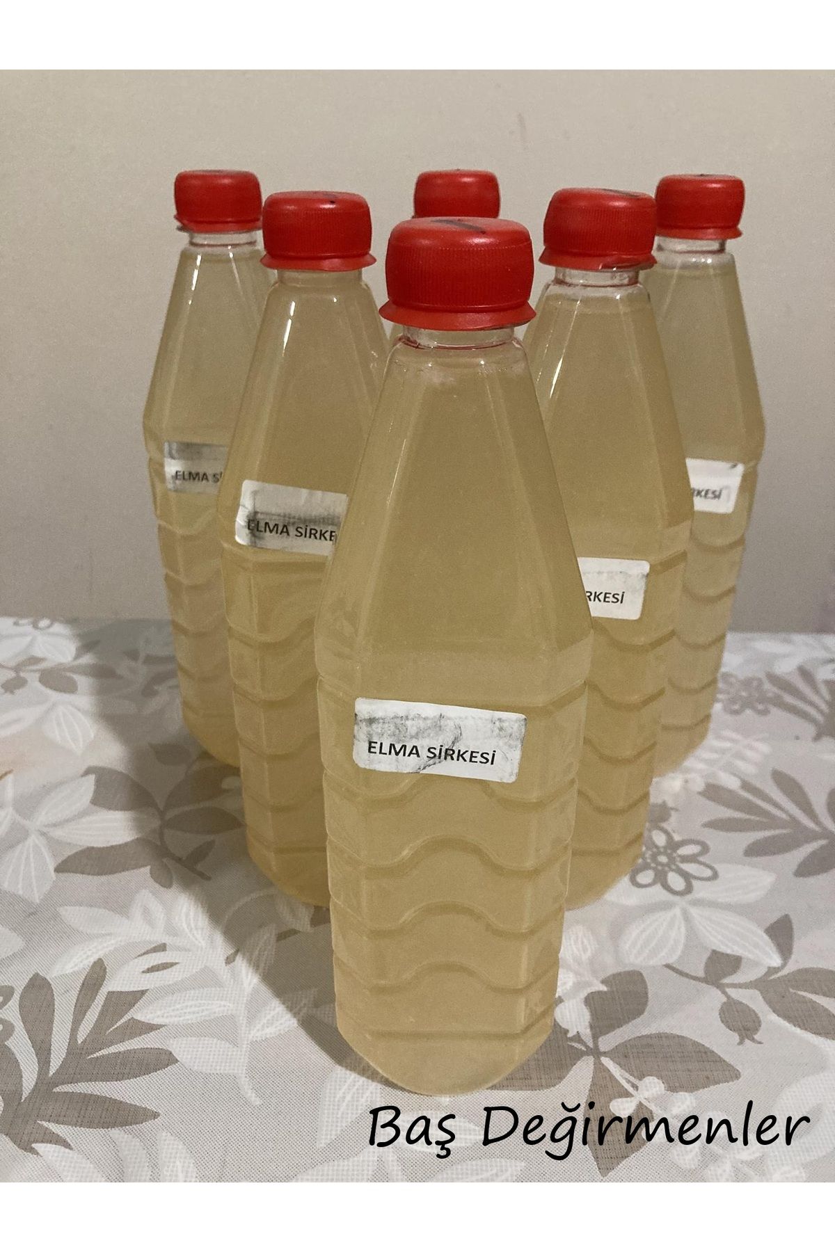 Baş Değirmenler Malatya Yöresi Elma Sirkesi 700 ml (Ev Yapımı)