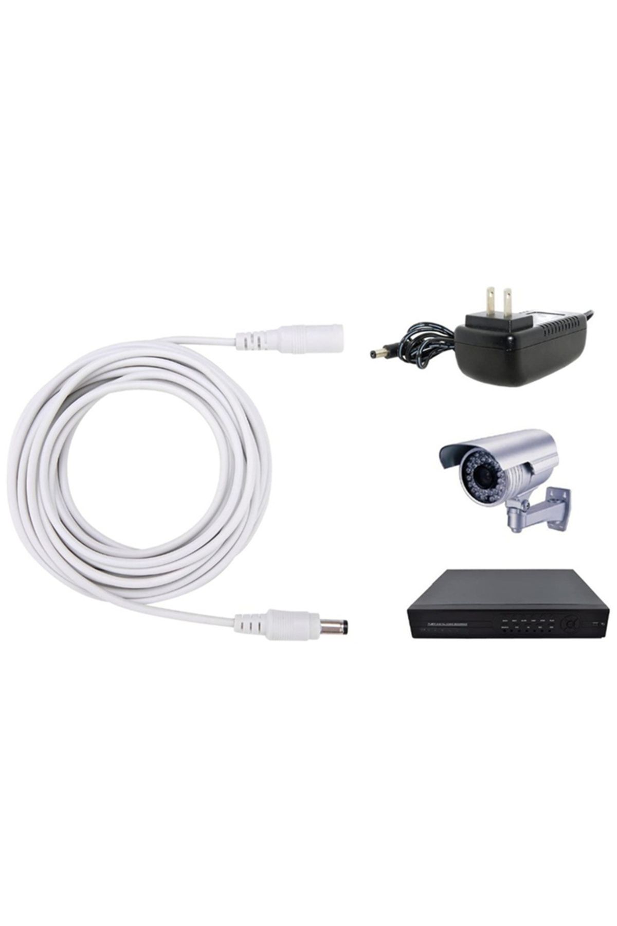 Choice-3m White Dc 12v Power Adapter Extension Cable 3m/5m/10m/15m/20m/30m Dc Male Female Connector Power E 6