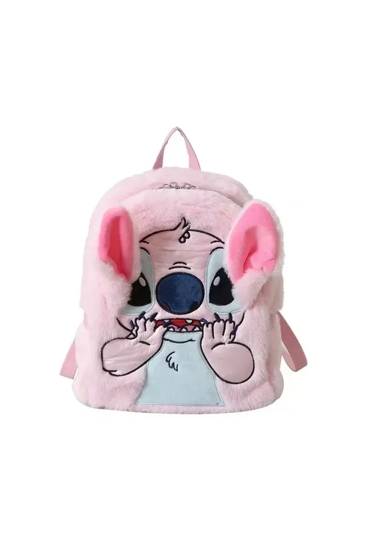 Choice-Disney Stitch Plush New Cartoon Backpack Fashion 3d Mini Women's Backpack Large Capacity Cute Chi... 7