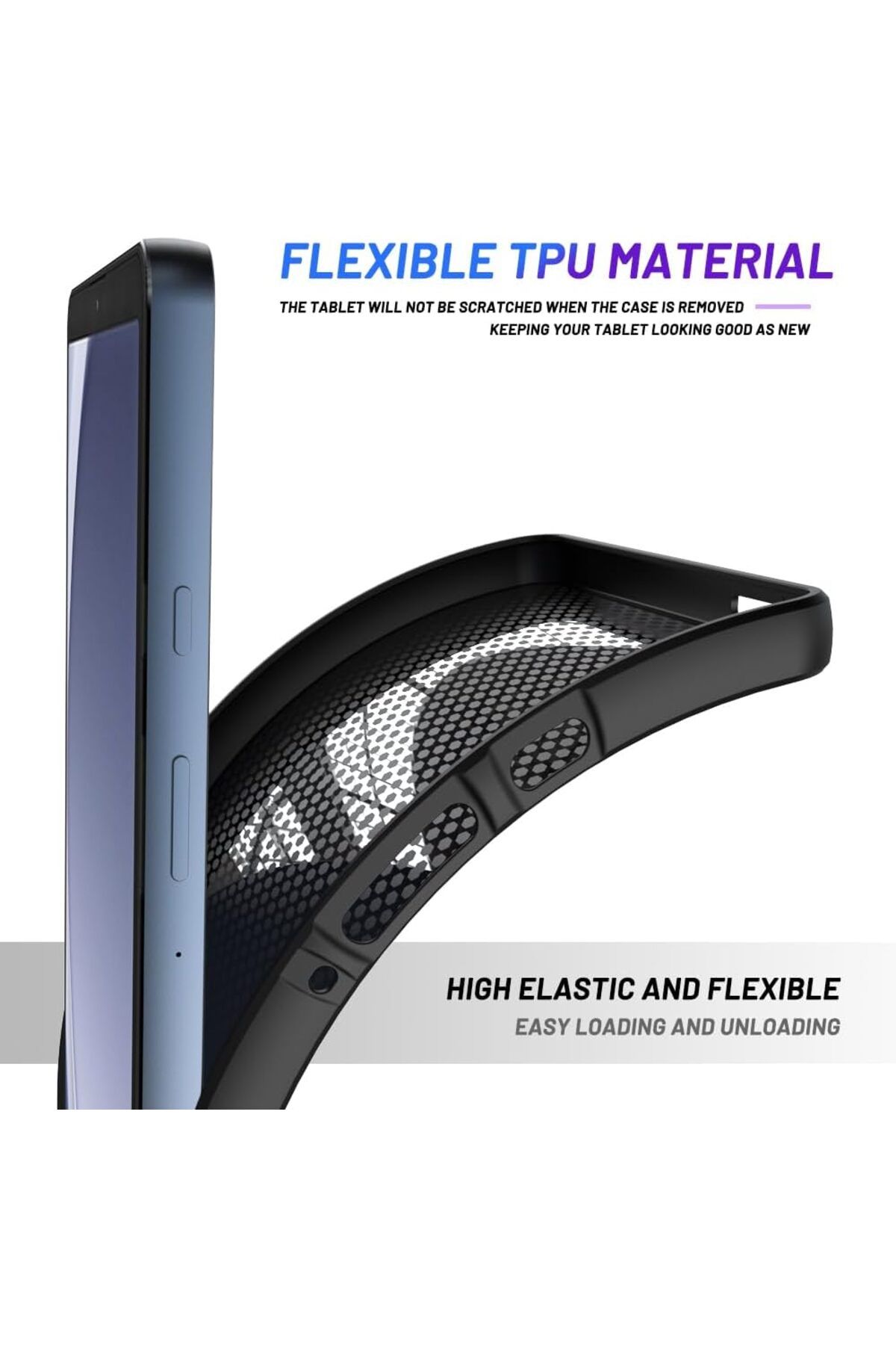 Choice-Tab A9 Plus 11.0 Soft Case For Samsung Galaxy Tab A9 Plus 2023 10.9 S7 S8 S9 Fe Plus Ultra 12.4 Sili 3