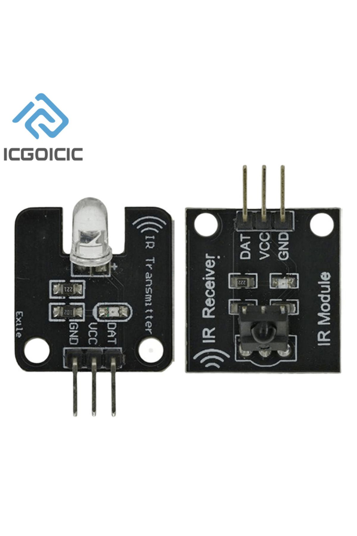 Choice-1 Set Ir Infrared Transmitter Module Ir Digital 38khz Infrared Receiver Sensor Module For Arduino El 1