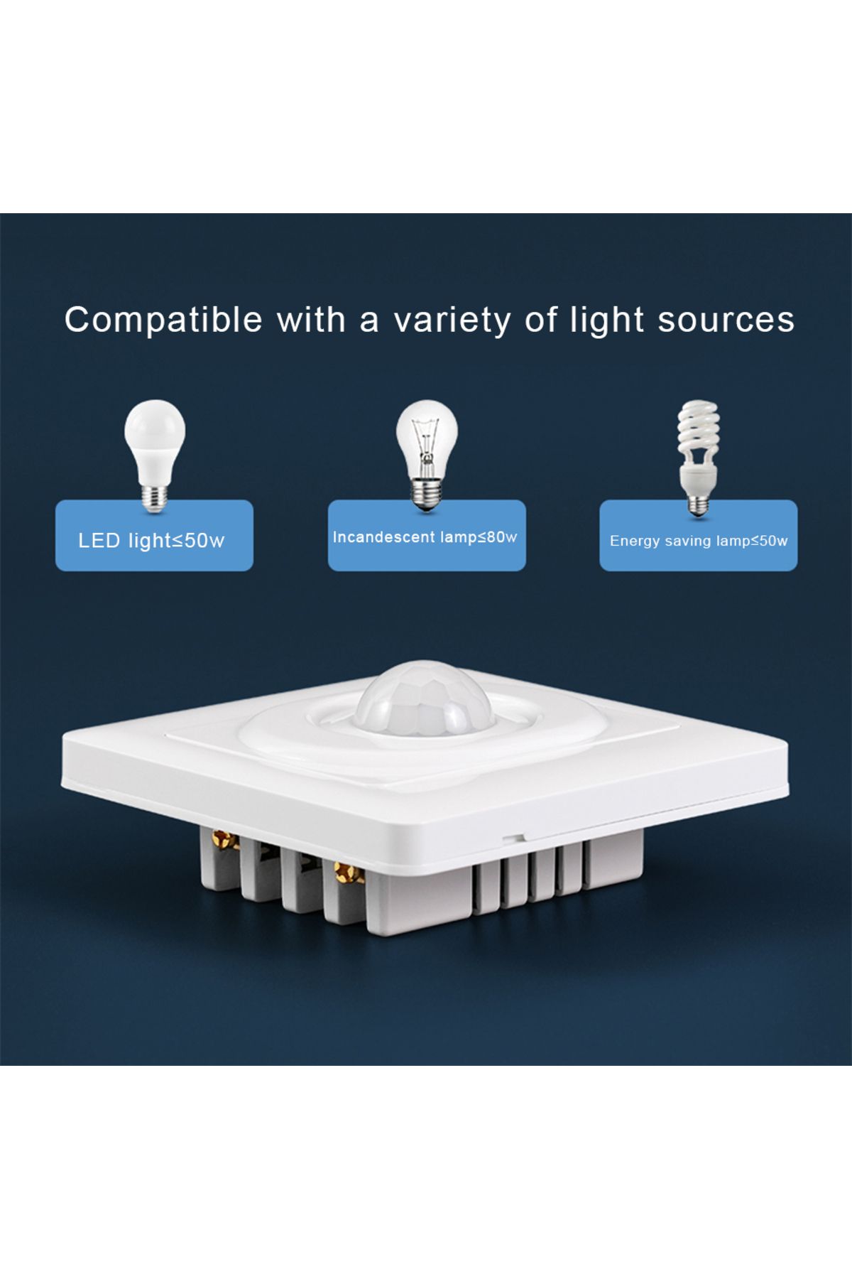 Choice-AC 220V LED PIR Motion Sensor Light Switch Infrared Human Body  Detection Auto On Off Light Smart... 3
