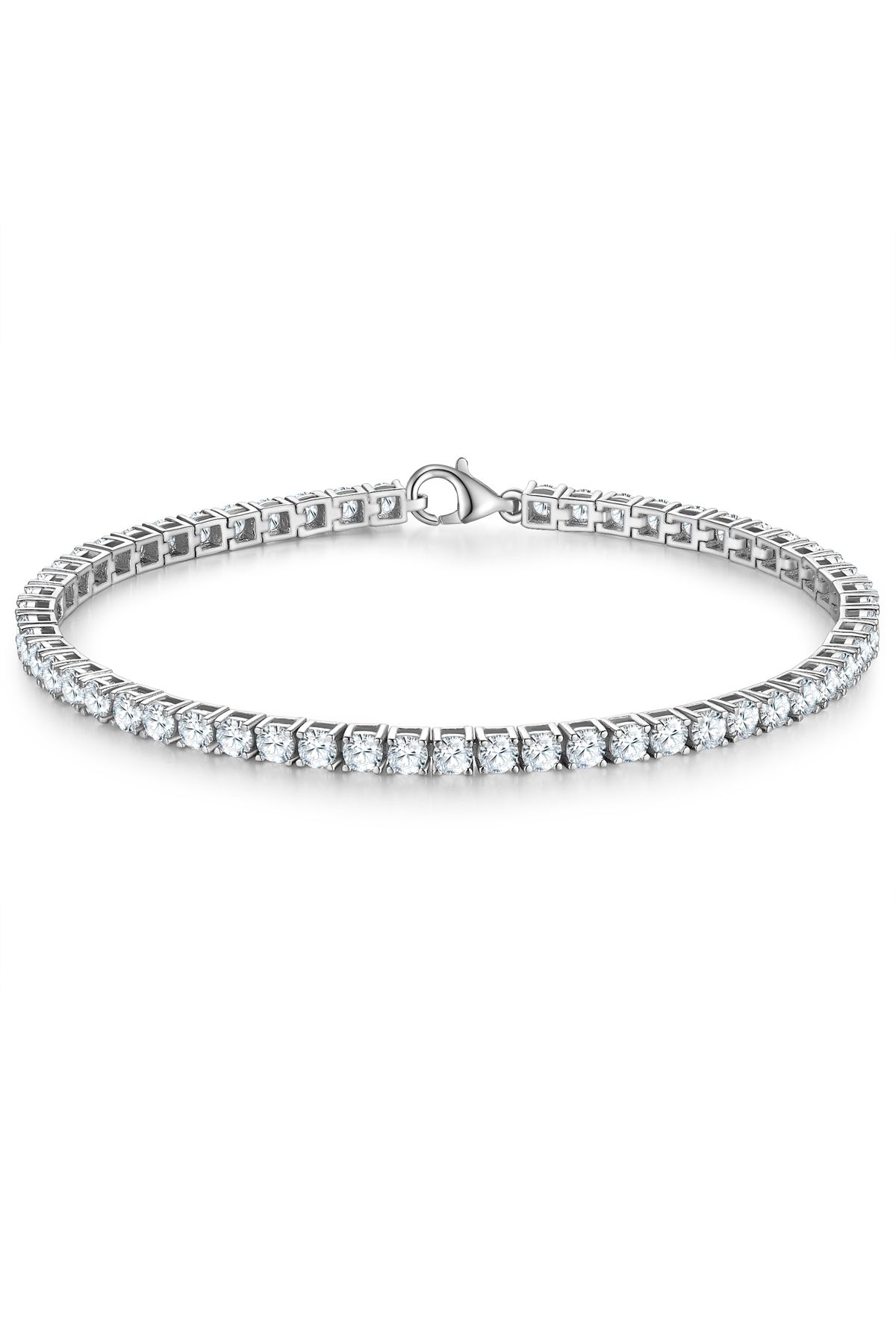 Trilani-Silberarmband Armband Sterling Silber Zirkonia weiß 1