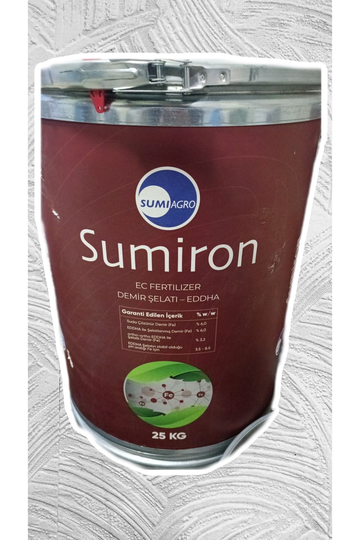 SUMİ AGRO Sumiron 25kg Sumiagro Demir şelatlı gübre