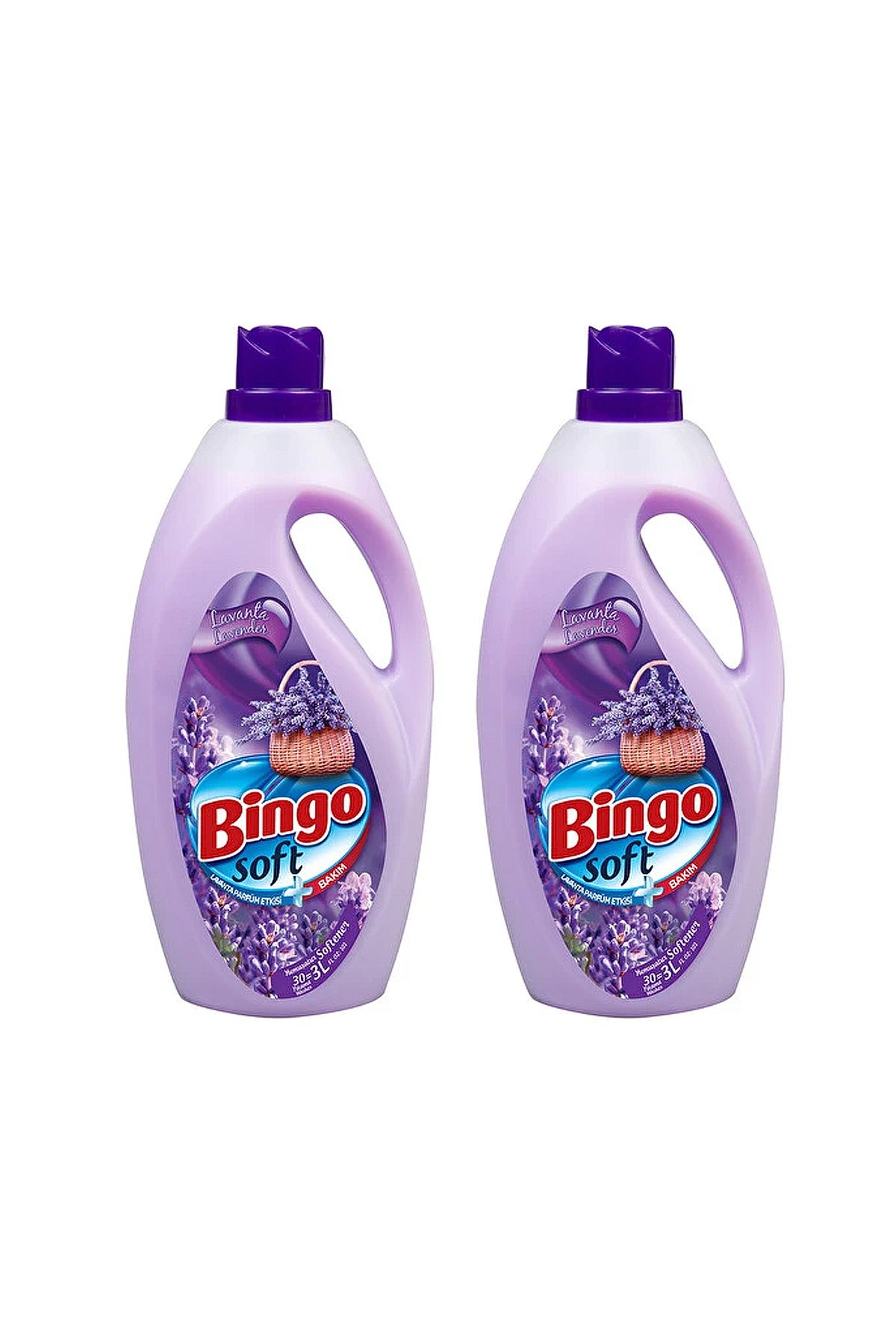 Bingo Soft Lavanta Çamaşır Yumuşatıcısı 3 lt x 2 Adet