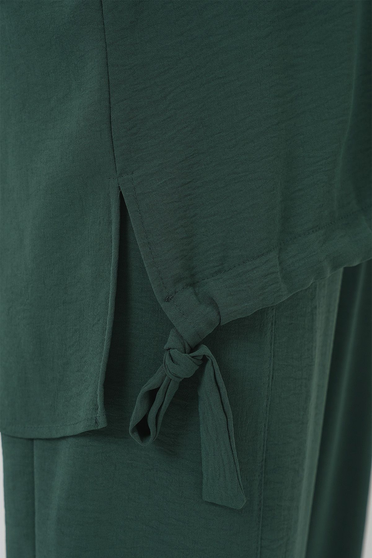 Bigdart-6682 Model Emerald Green Tunic and Pants Set 5