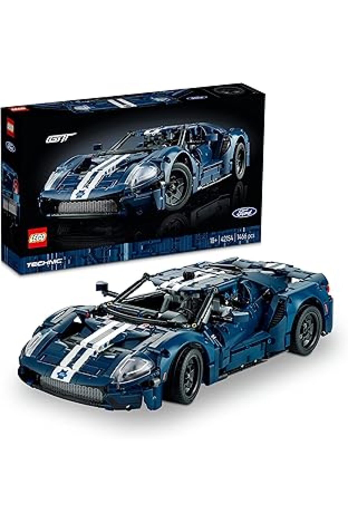 EDALKILIÇ 2022 Ford Gt 42154 - Yetişkinler İÇin Sergilenebilecek Bir Supercar Modeli İÇeren Yaratıcı Model