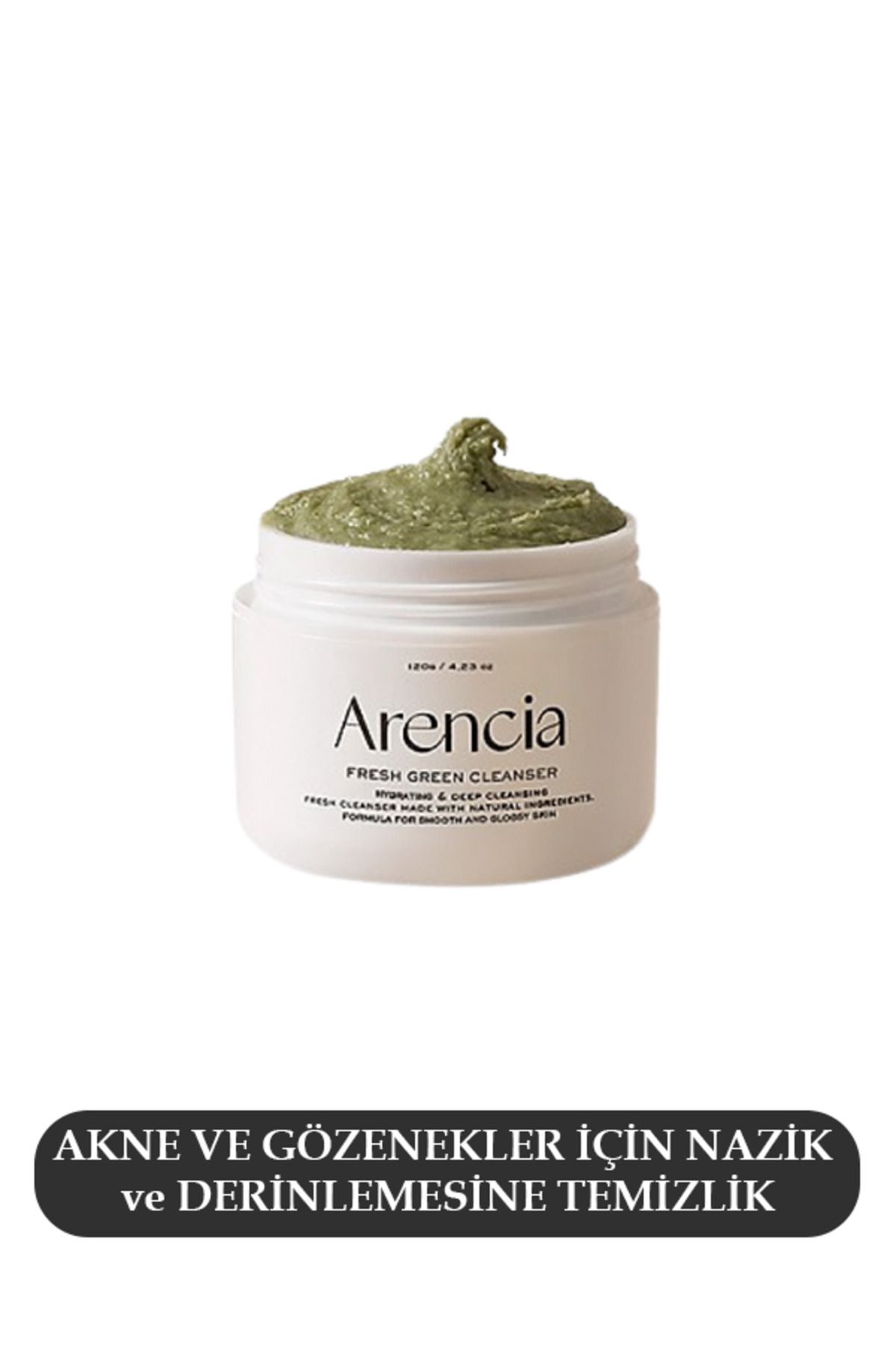 Arencia Fresh Green Rice Cleanser 120g Gözenek Sıkılaştırıcı Nemlendirici Yüz Temizleyici 120g